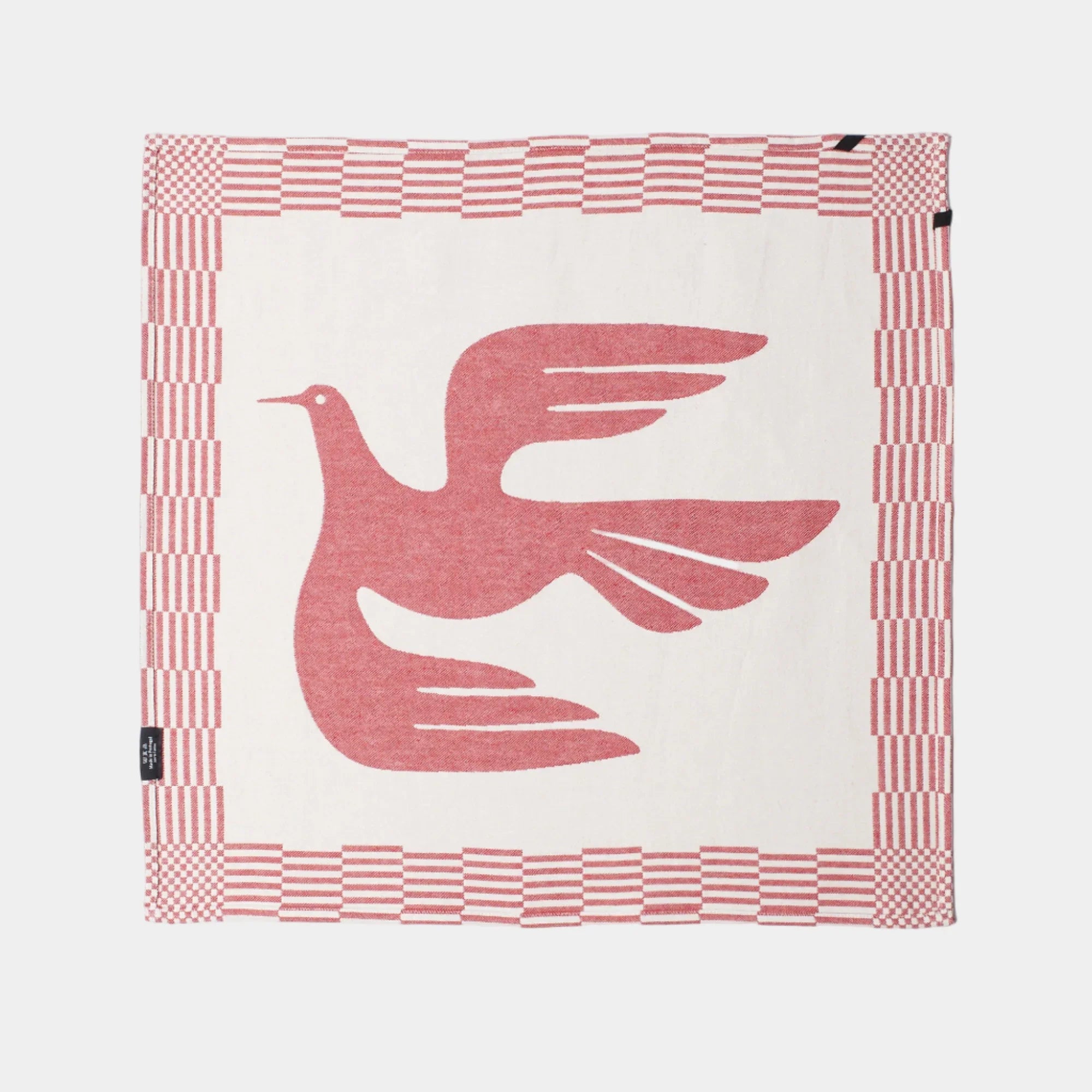 By Parra Infinite Kitchen Bird Towel Set Of 2 - Red