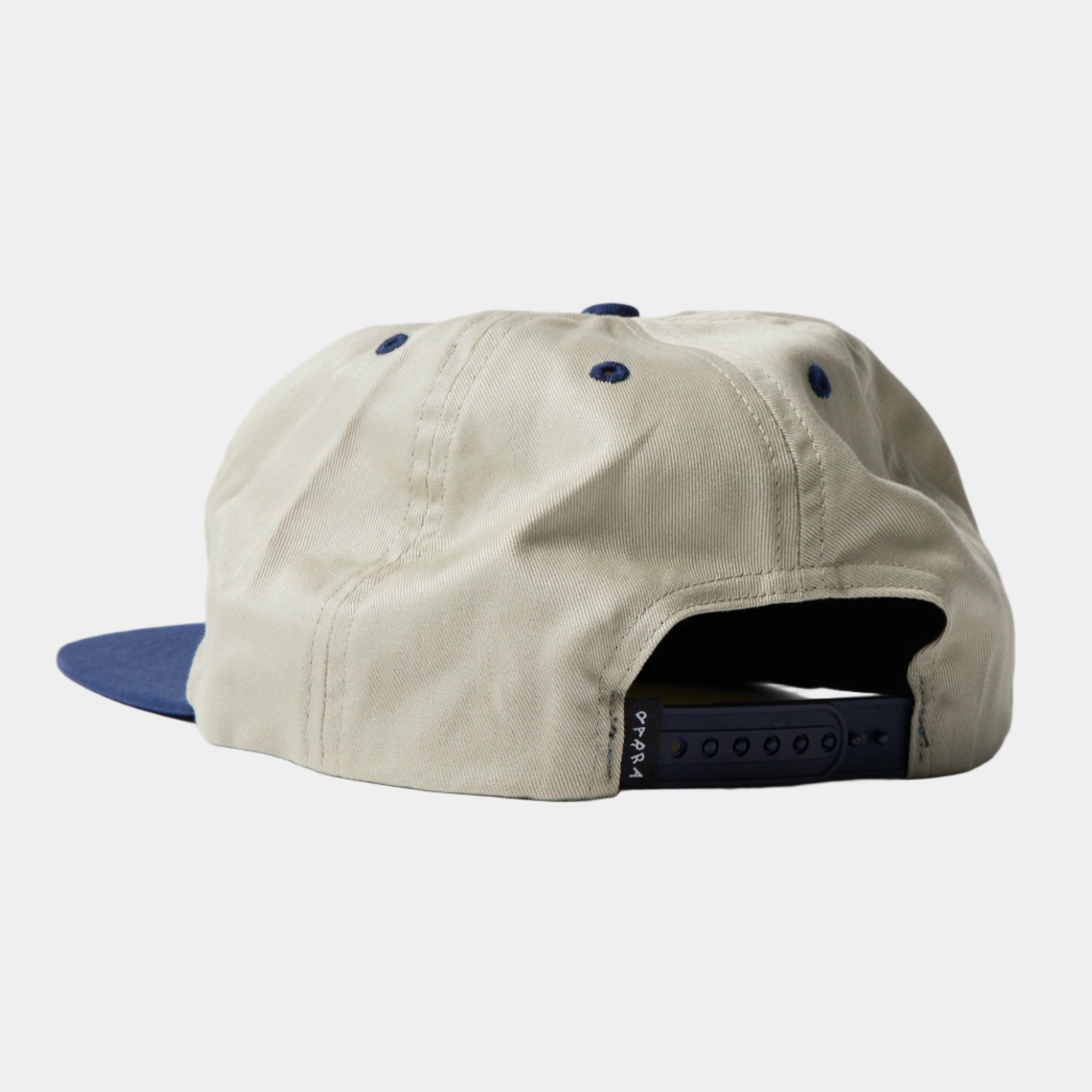 By Parra Legs Logo 5 Panel Hat - Off White