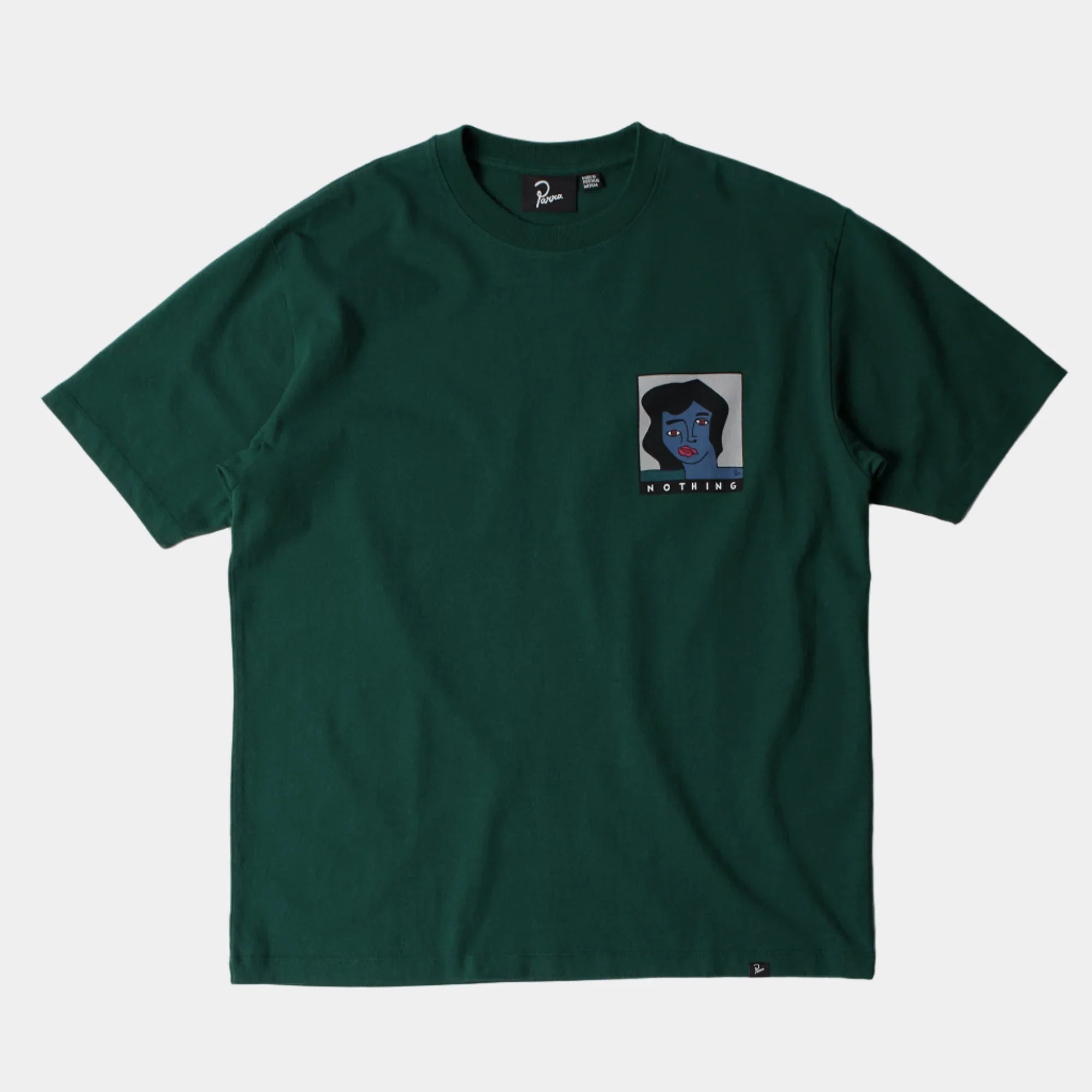 By Parra Nothing Please T-Shirt - Pine Green