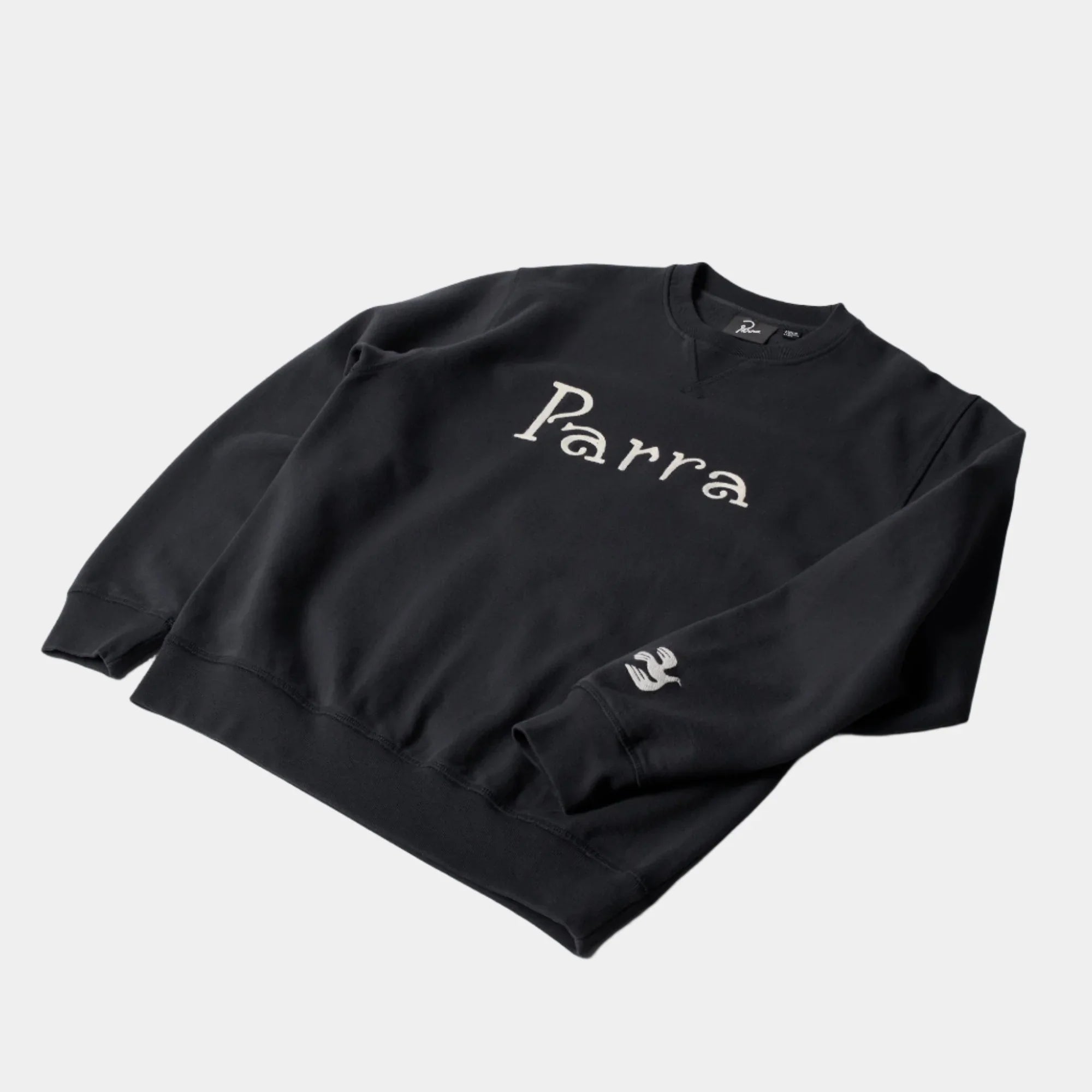 By Parra Weird Trad Crew Neck Sweatshirt - Dark Navy