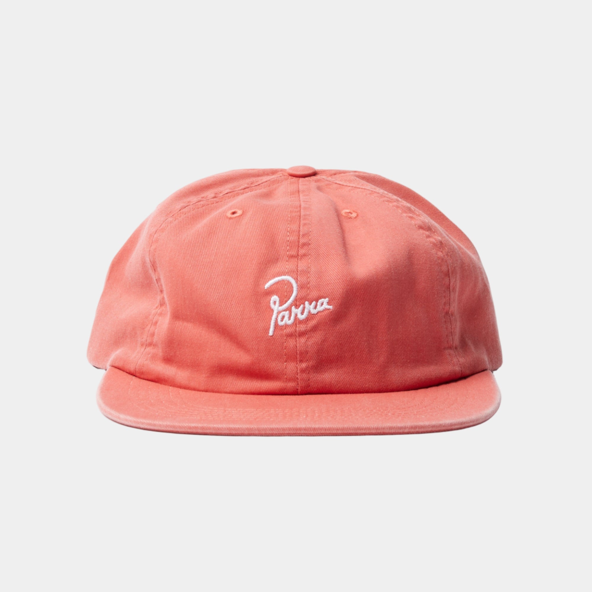 By Parra Signature 6 Panel Hat - Washed Out Red