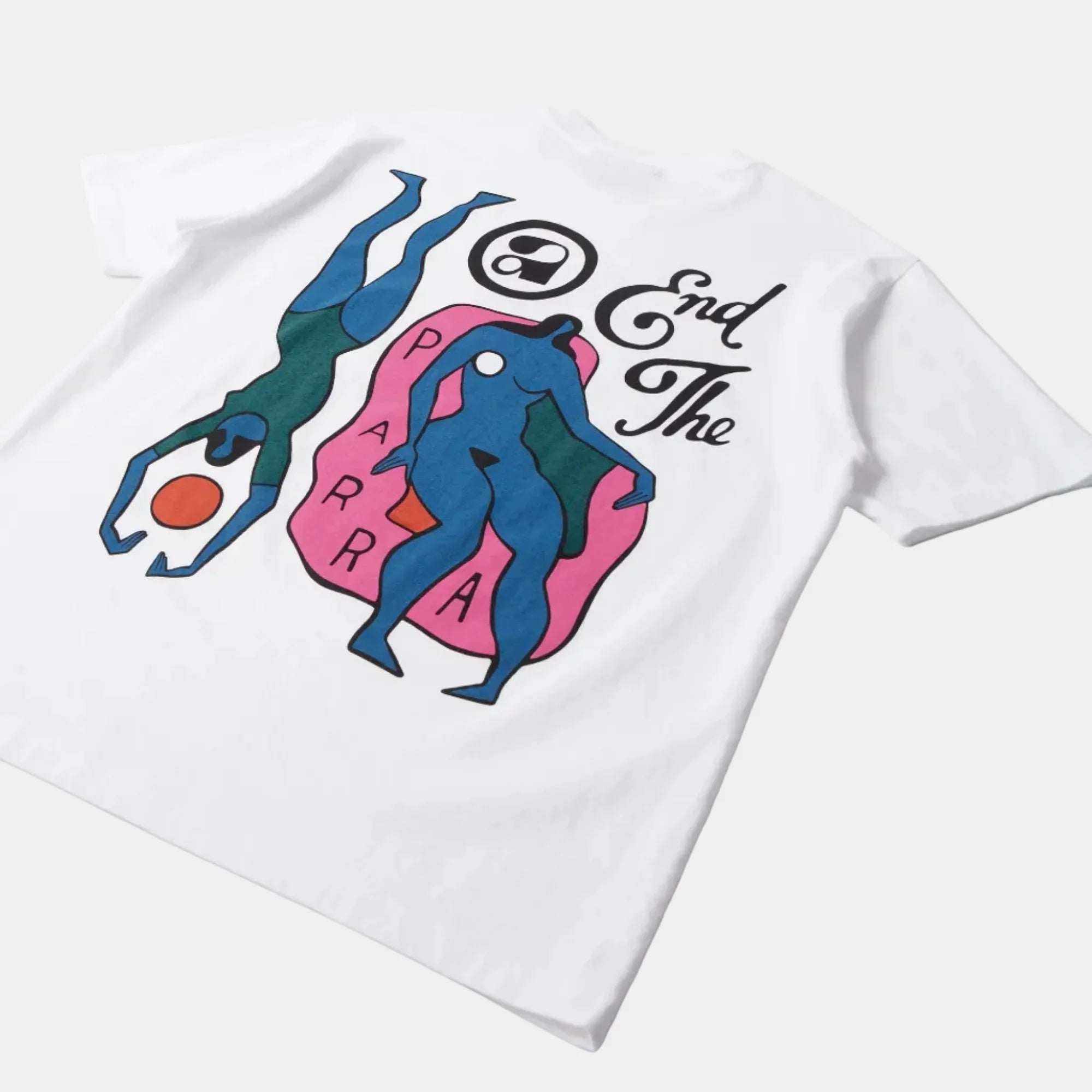 By Parra End The Loungechair T-Shirt - White - Never Never