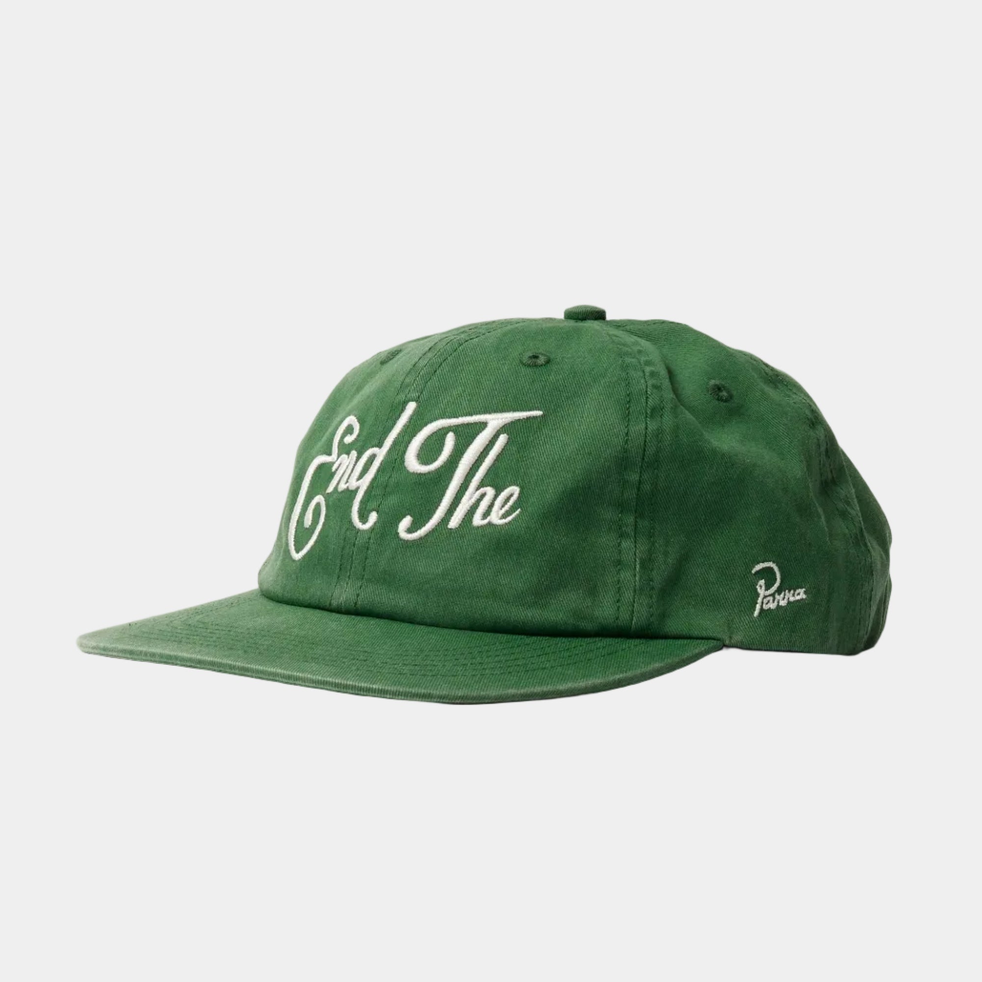 By Parra End The 6 Panel Hat - Green