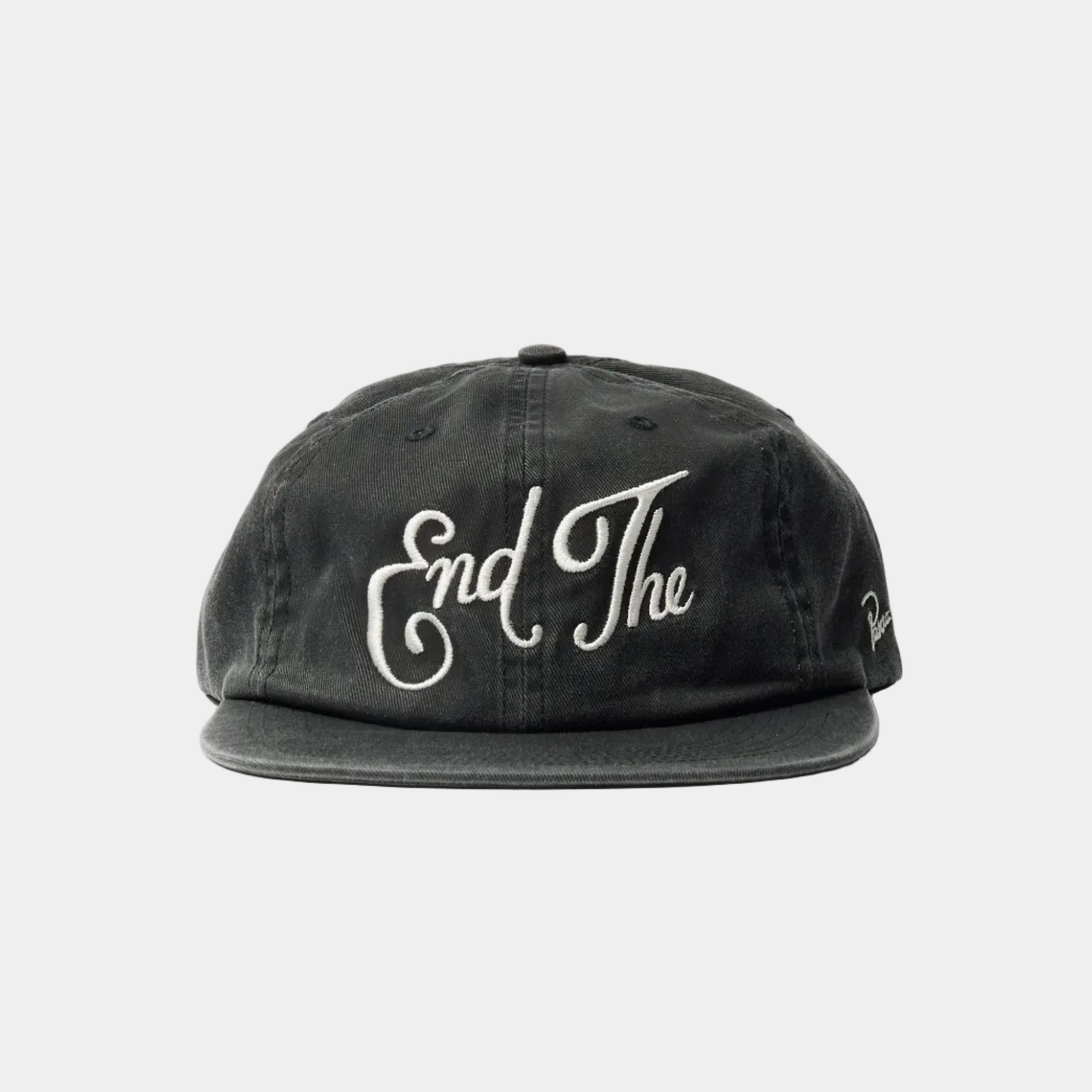 By Parra End The 6 Panel Hat - Black