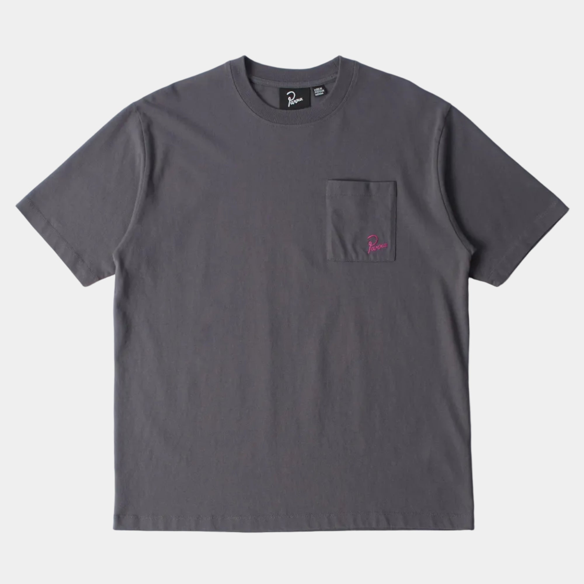 By Parra Signature Pocket T-Shirt - Grey