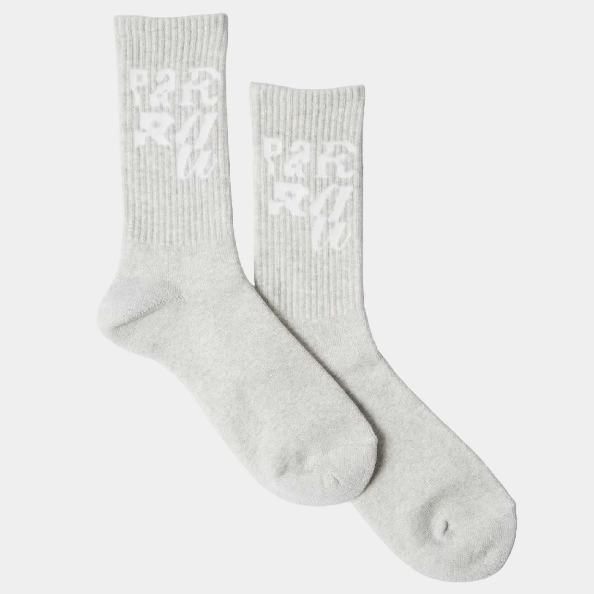 By Parra error Logo Crew Socks - Grey
