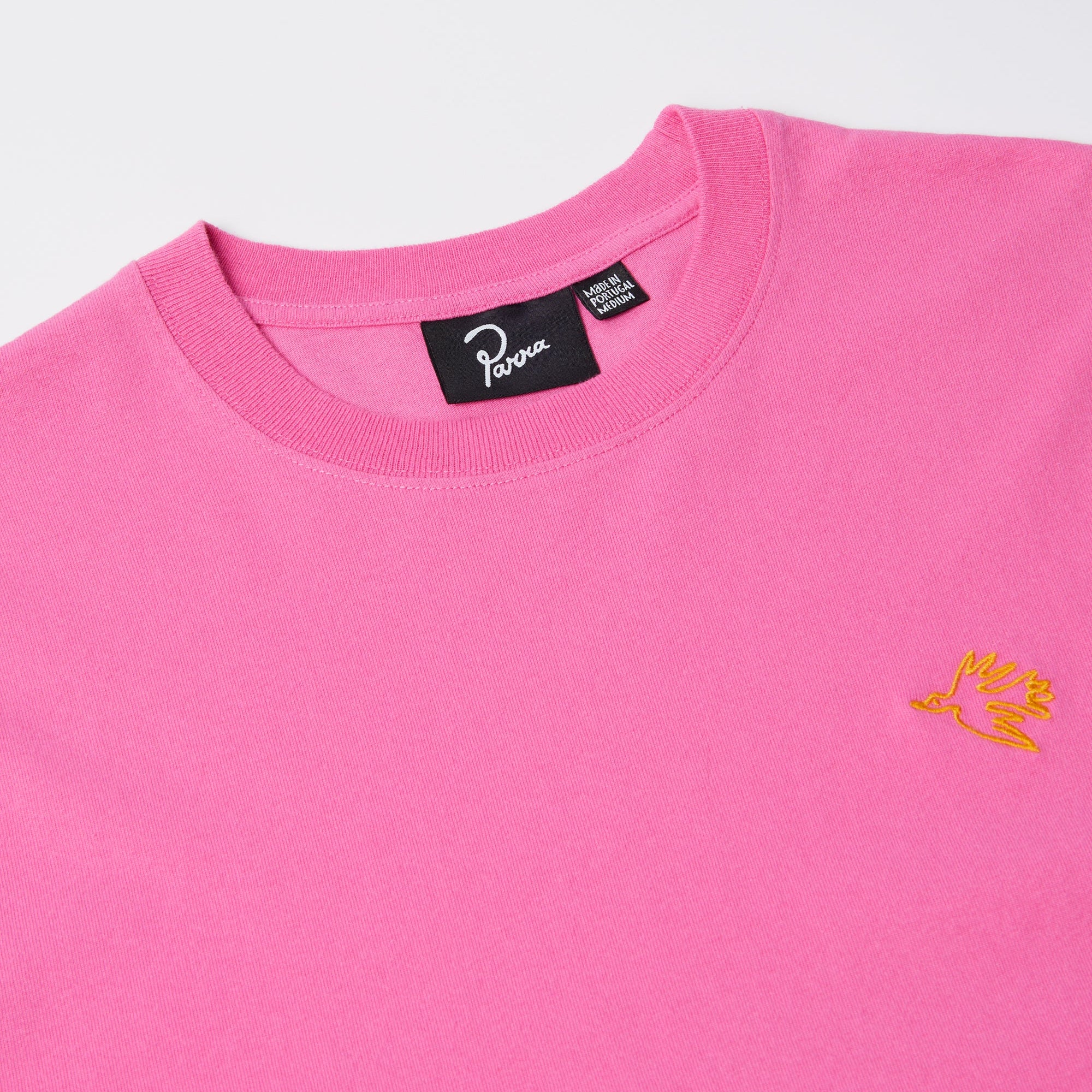 By Parra Yarn Bird T-Shirt - Pink