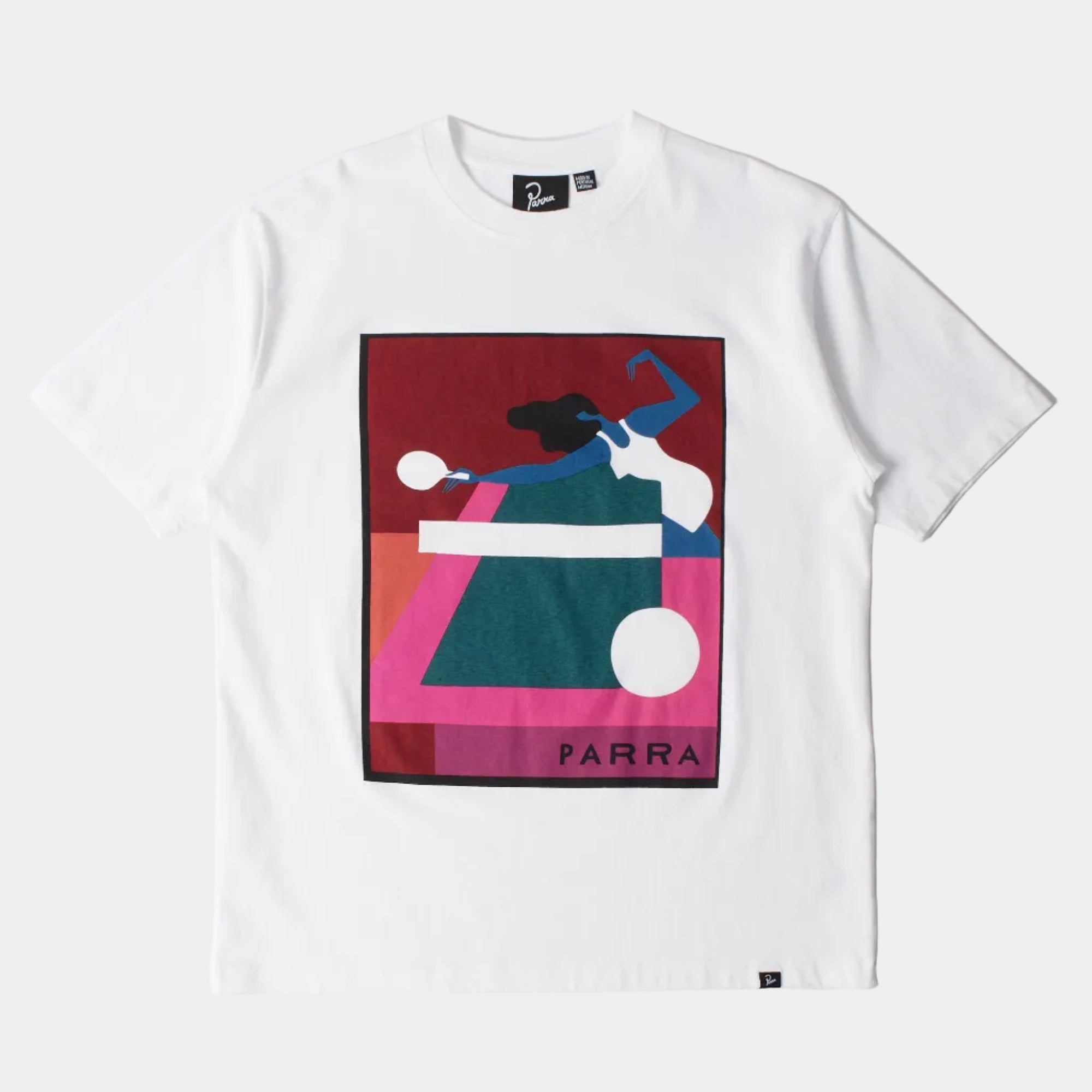 By Parra Ping Ponged T-Shirt - White