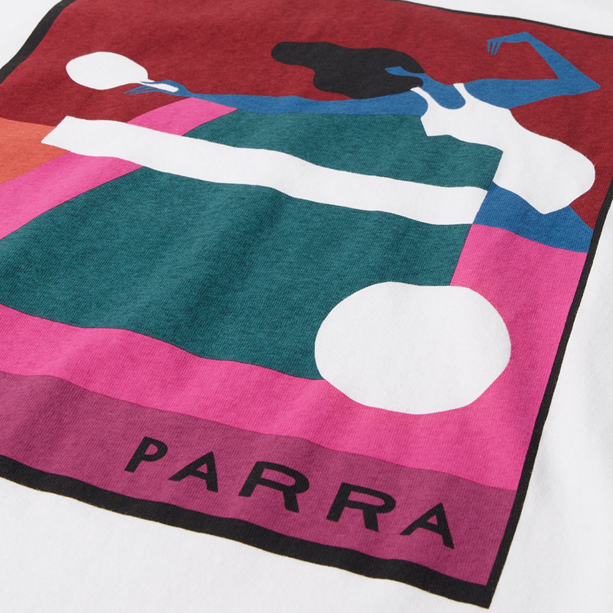 By Parra Ping Ponged T-Shirt - White