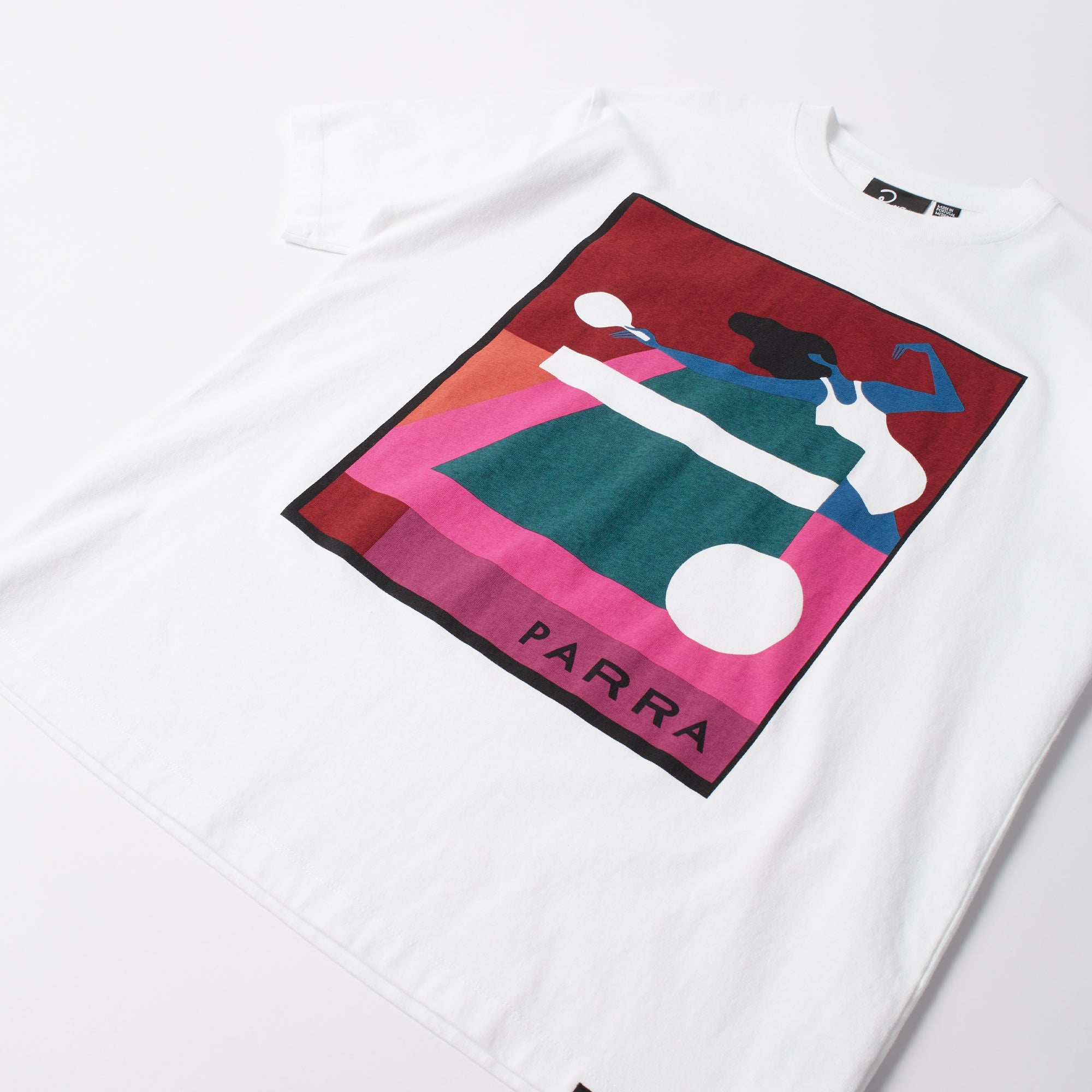 By Parra Ping Ponged T-Shirt - White