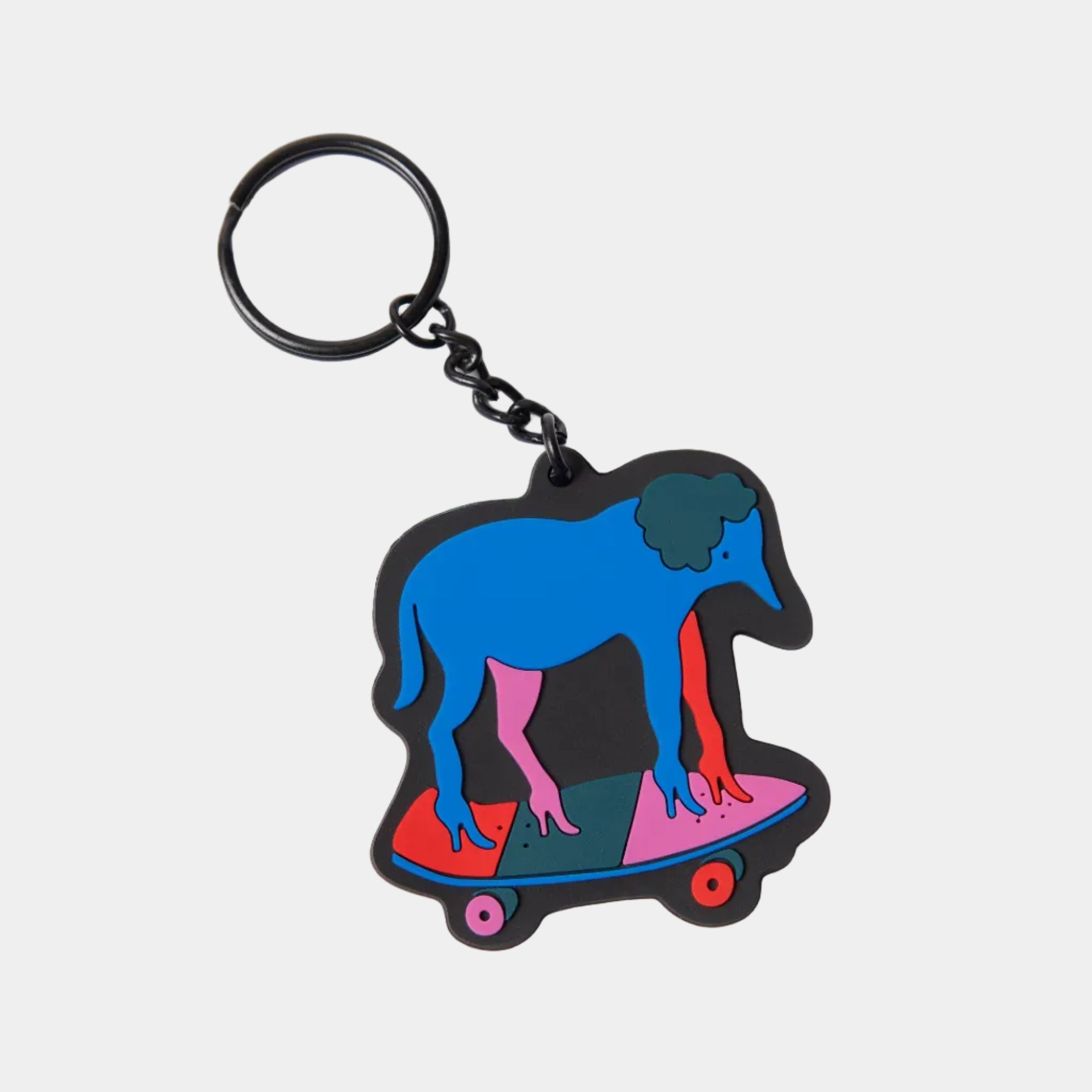By Parra Jean Pierre Le Douche Key Chain - Blue