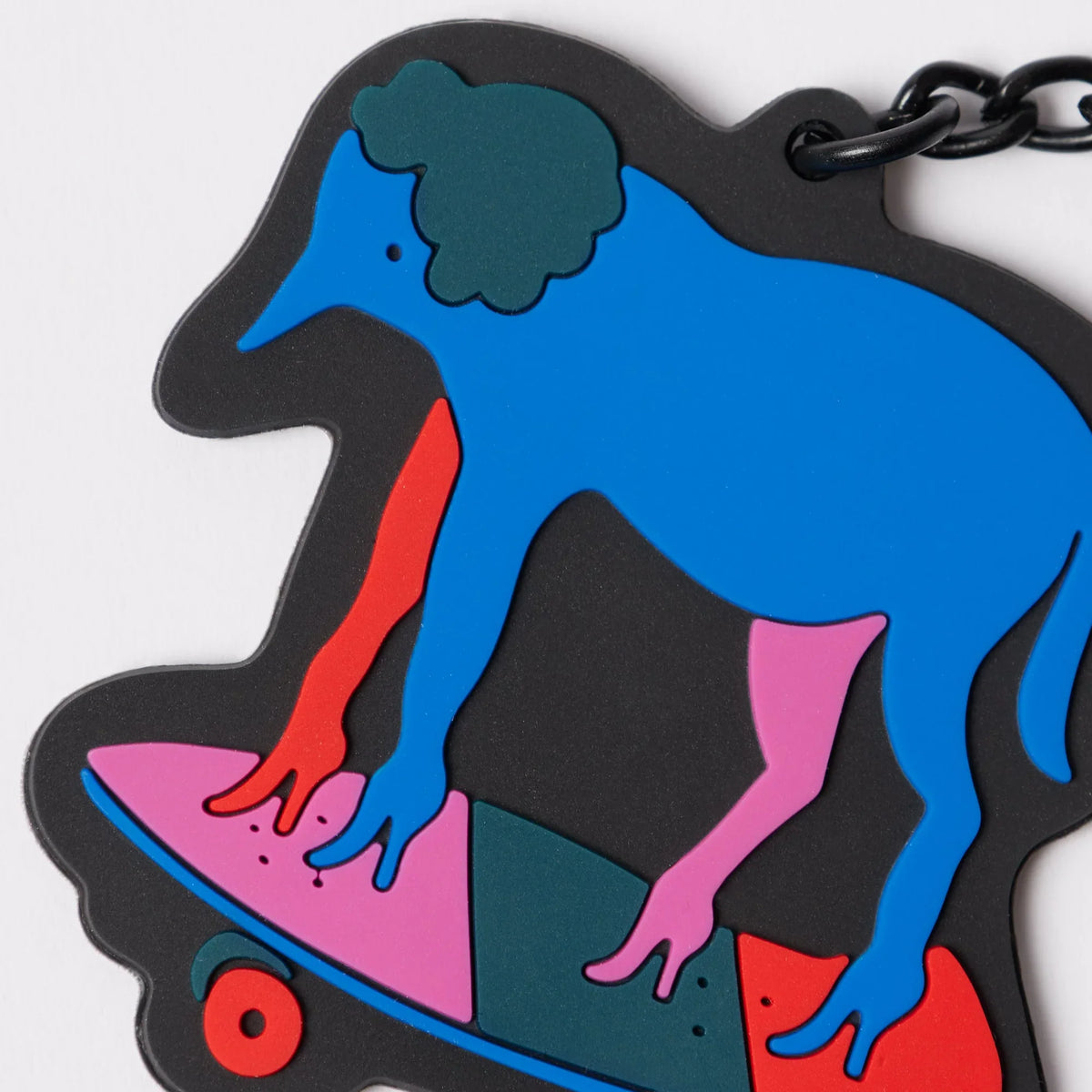 By Parra Jean Pierre Le Douche Key Chain - Blue