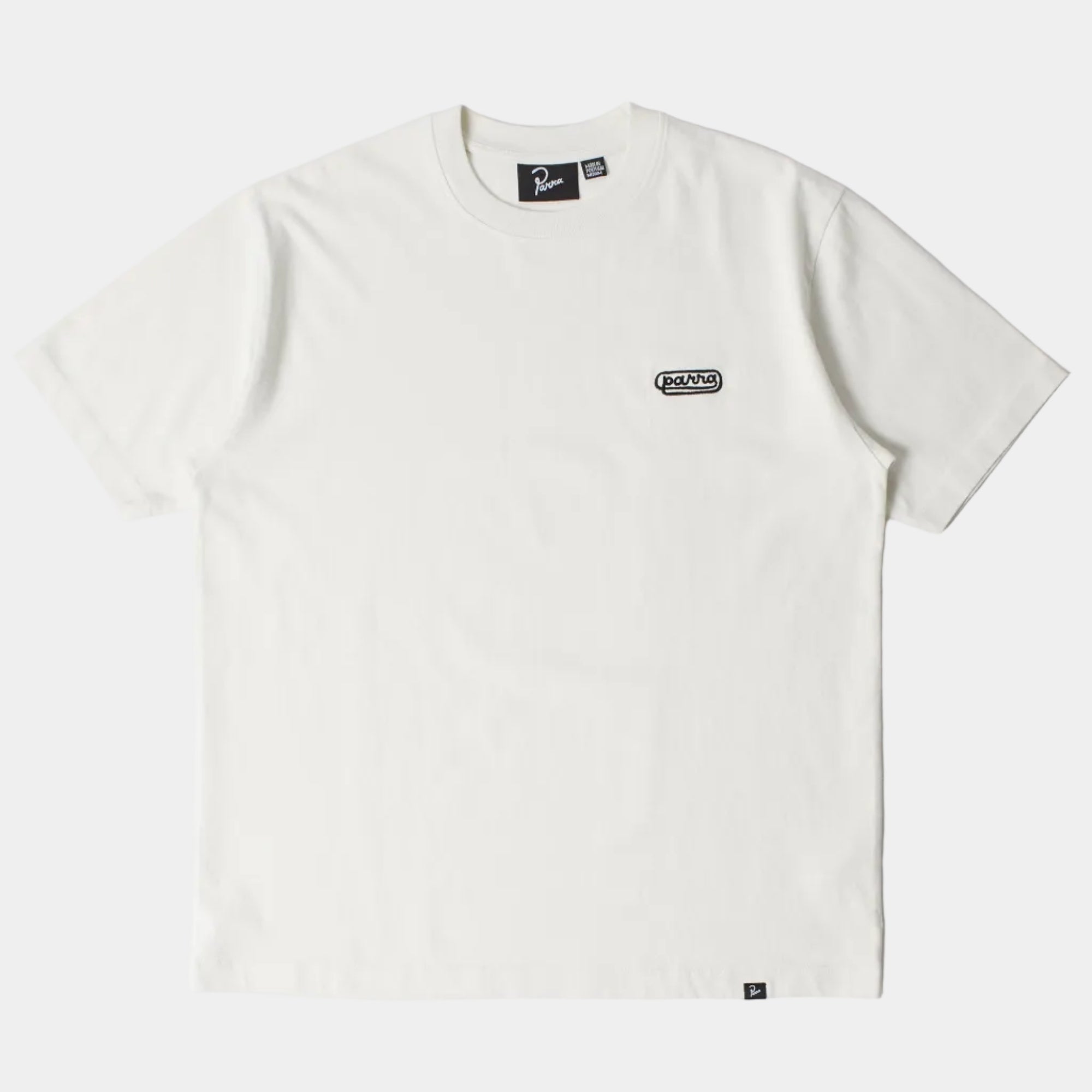 By Parra Wrapped Around T-Shirt -Dirty White