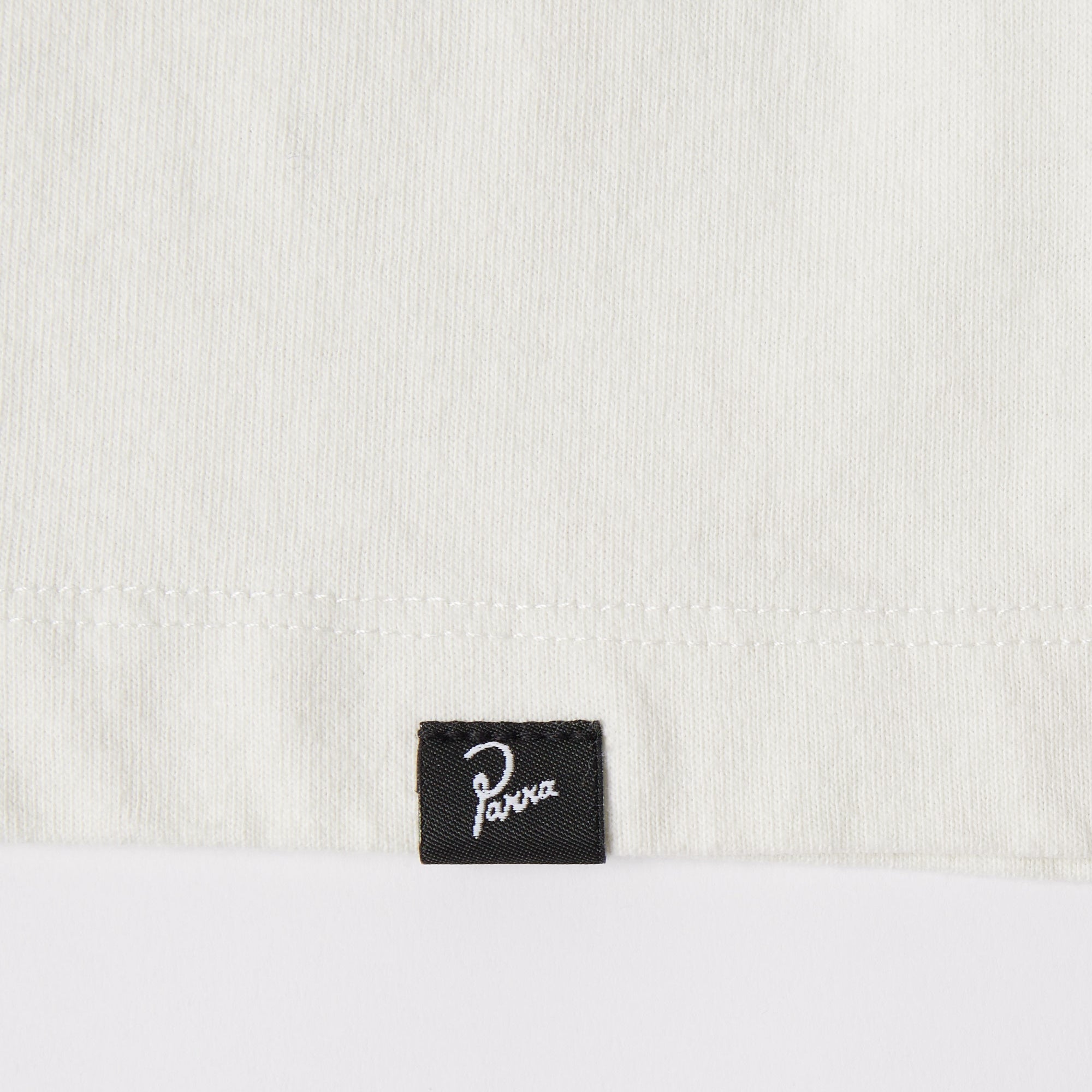 By Parra Wrapped Around T-Shirt -Dirty White