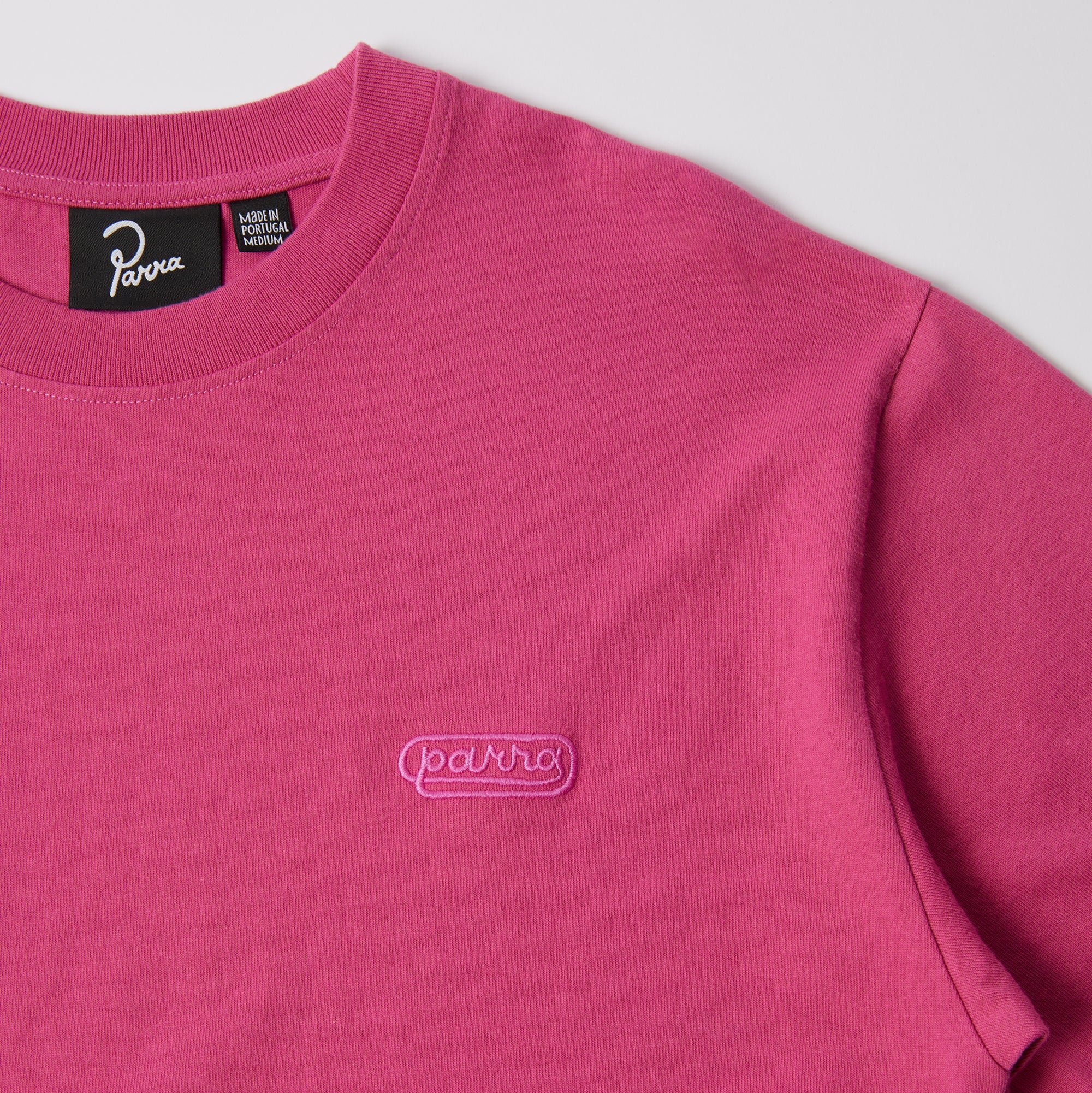 By Parra Wrapped Around T-Shirt - Purple Pink