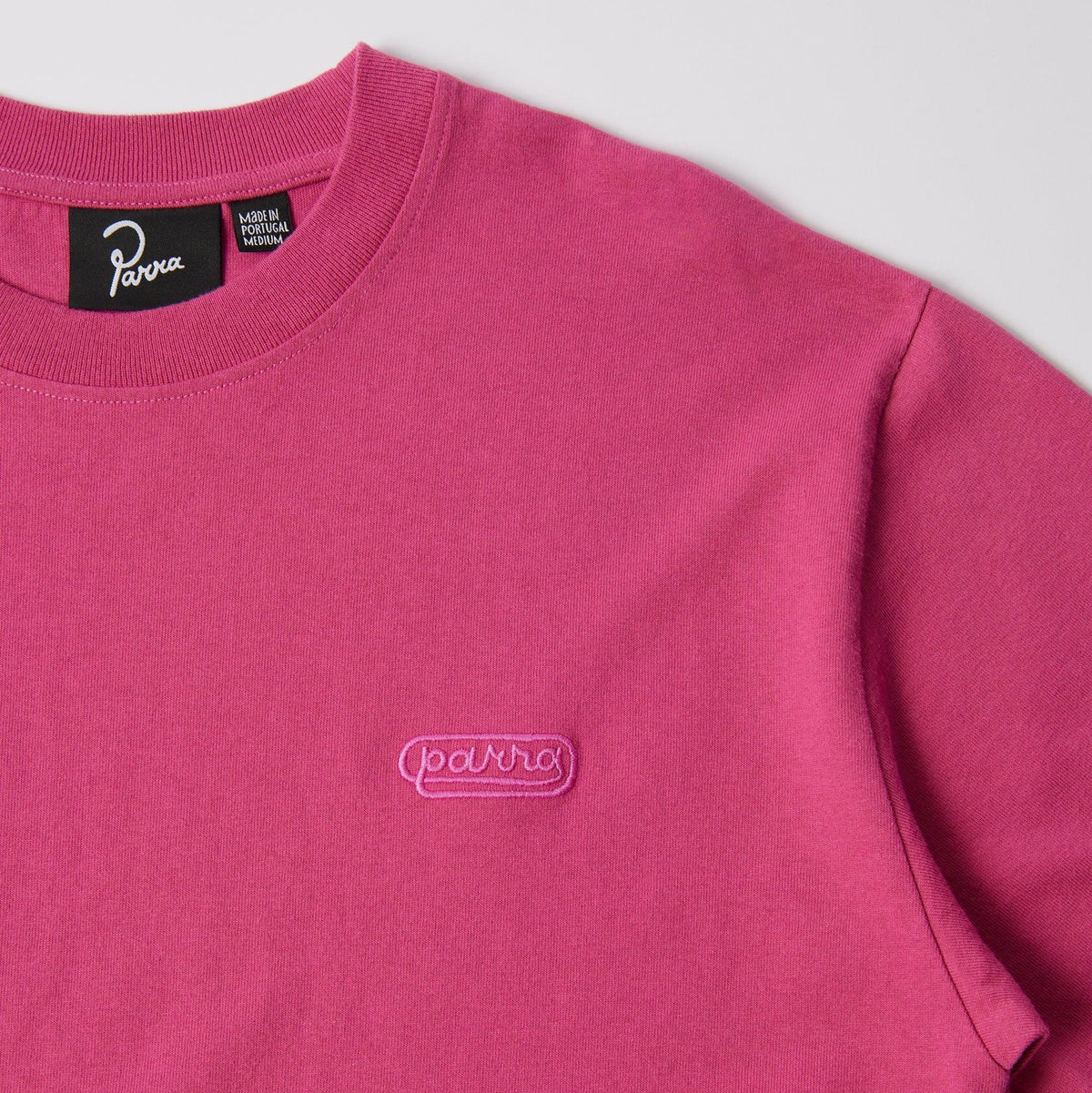 By Parra Wrapped Around T-Shirt - Purple Pink