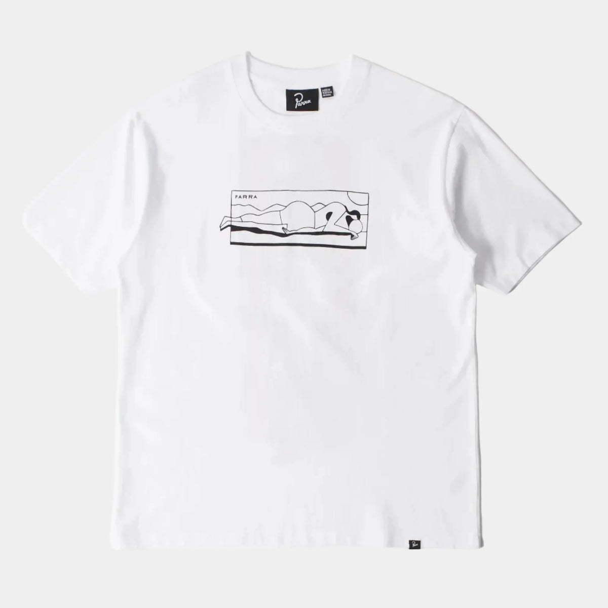 By Parra Vertical Thought T-Shirt - White