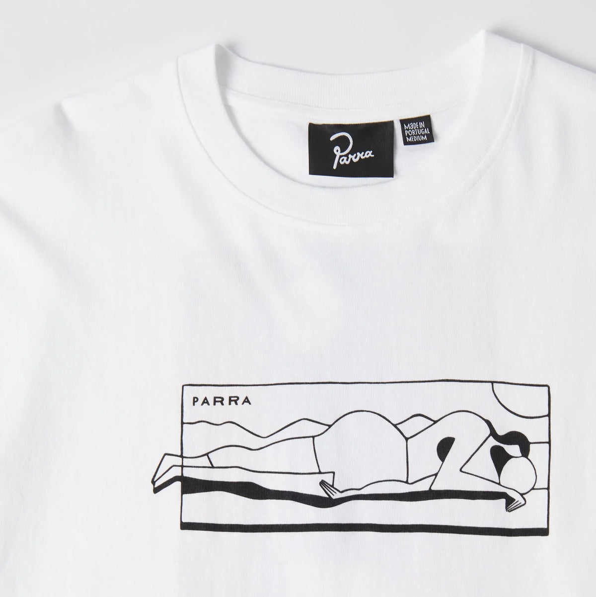 By Parra Vertical Thought T-Shirt - White