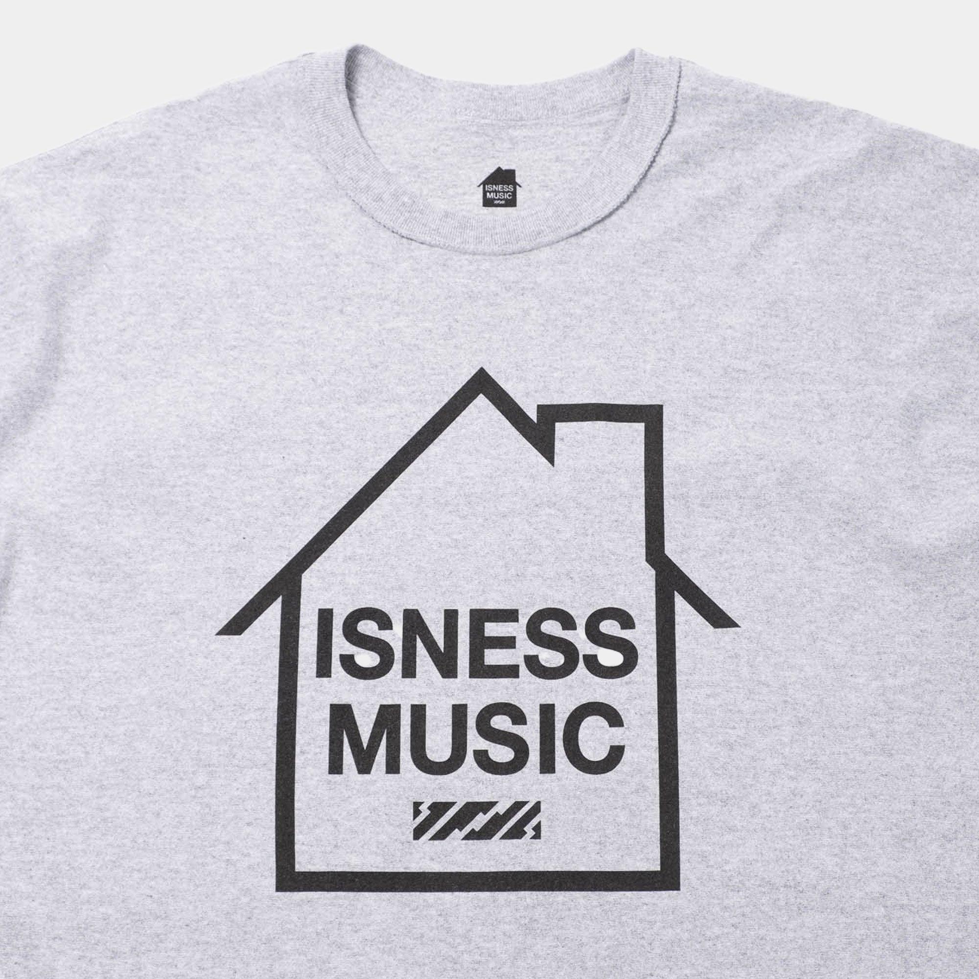 is-ness Logo Tee - Grey - Never Never
