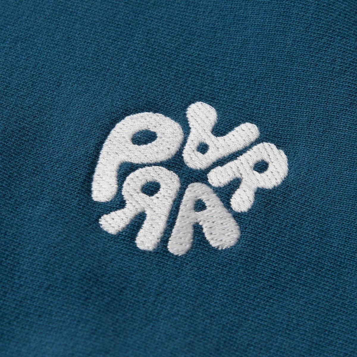 By Parra Balloon Logo Crossgrain Crew Neck Sweatshirt - Blue