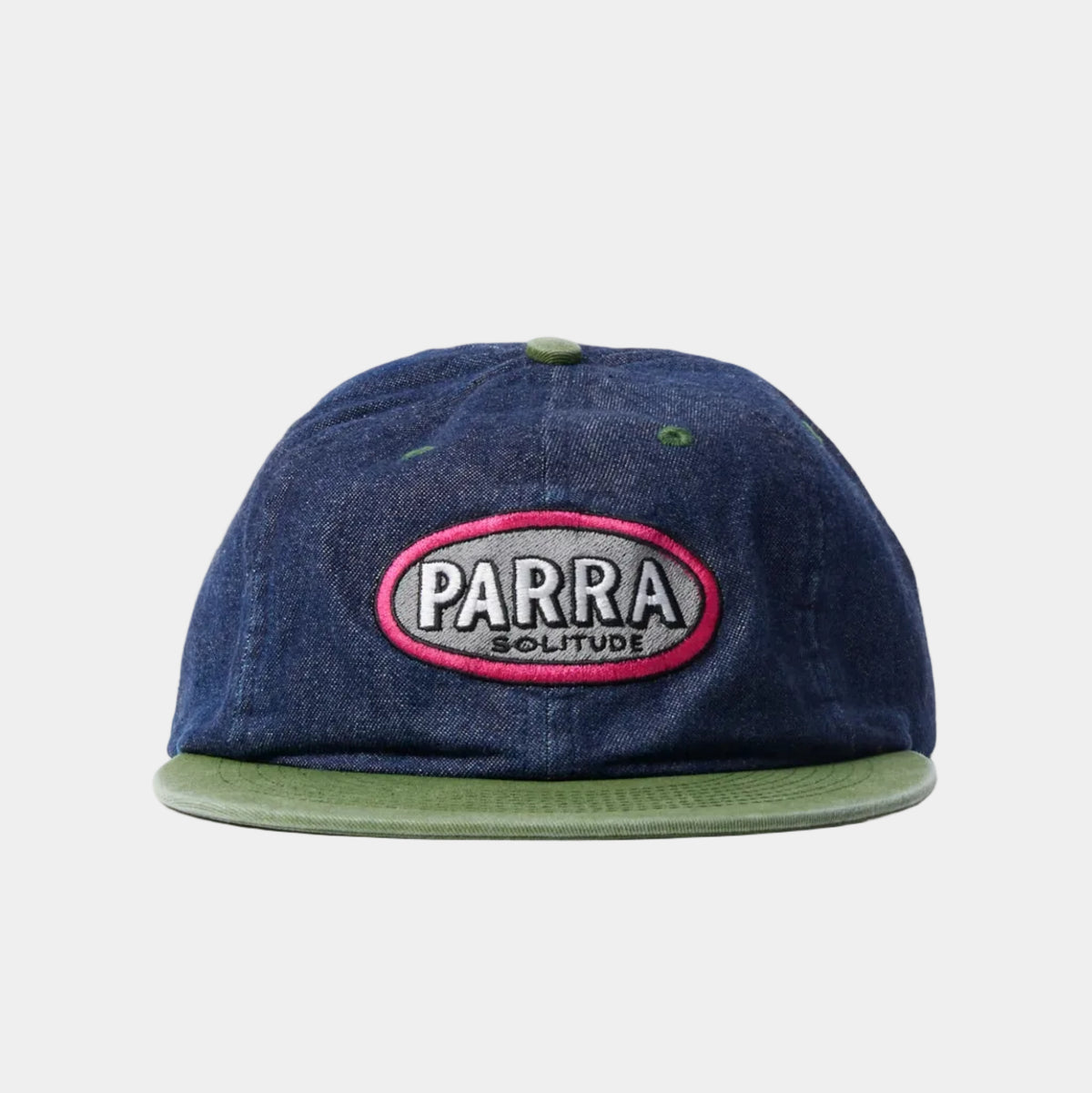 By Parra Lonely Key 6 Panel Hat - Blue