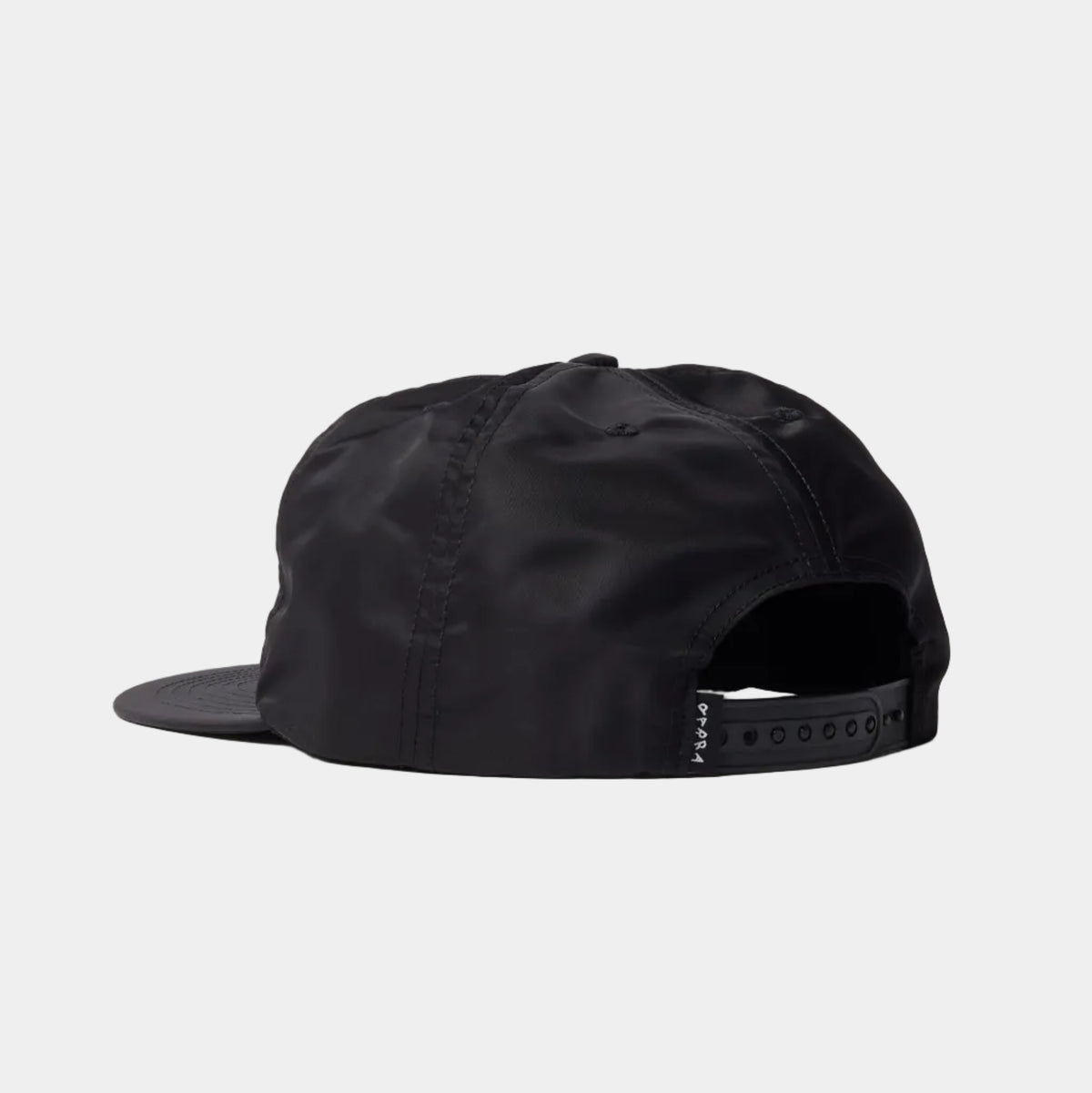 By Parra Distorted 90s Memory 5 Panel Hat - Black