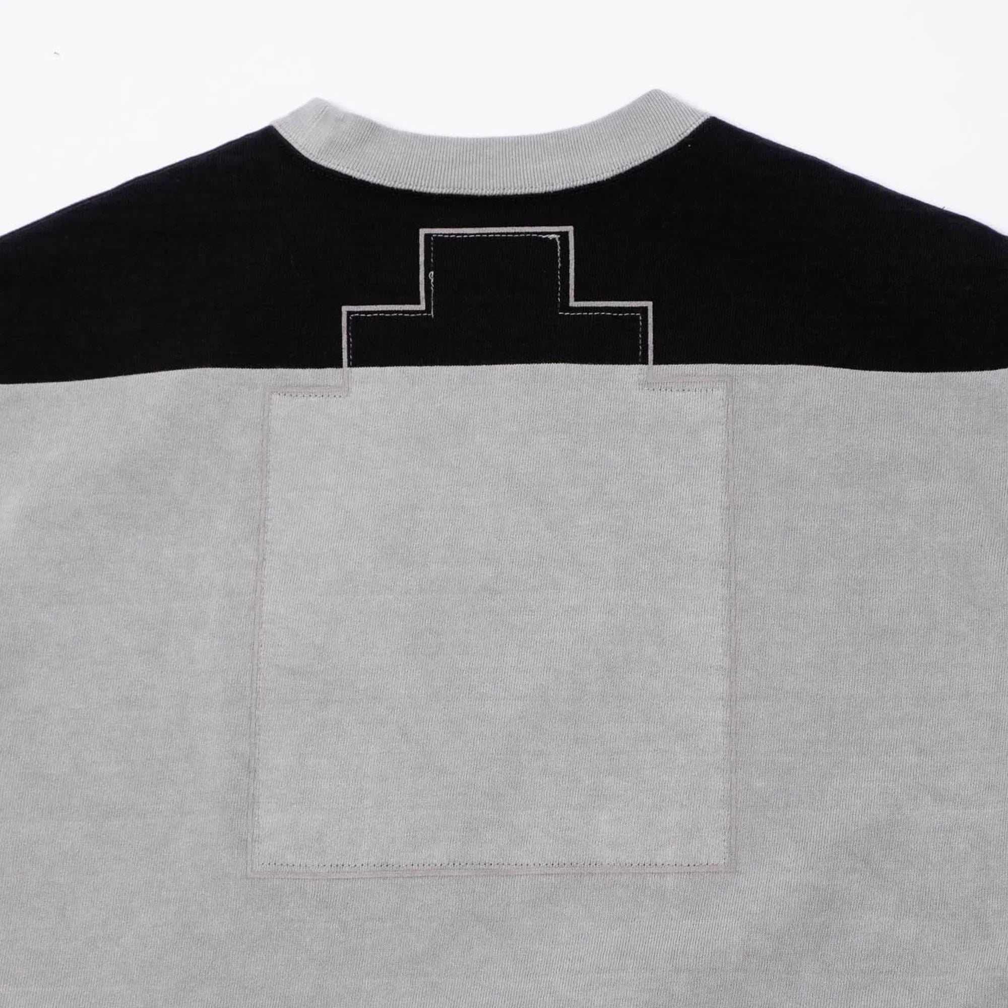 Cav Empt Overdye Stripe Short Sleeve Crew Neck - Khaki