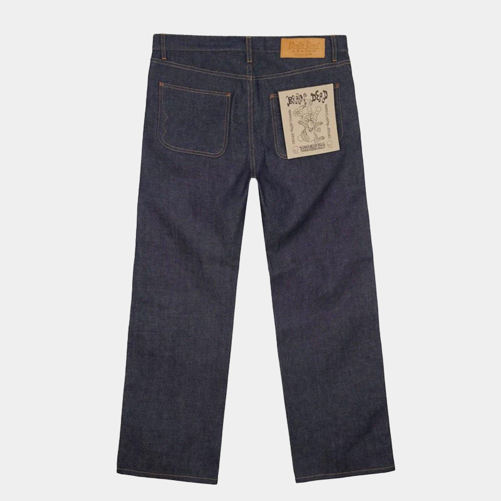 Brain Dead Type 00 15oz Selvedge Denim Pant - Indigo - Never Never