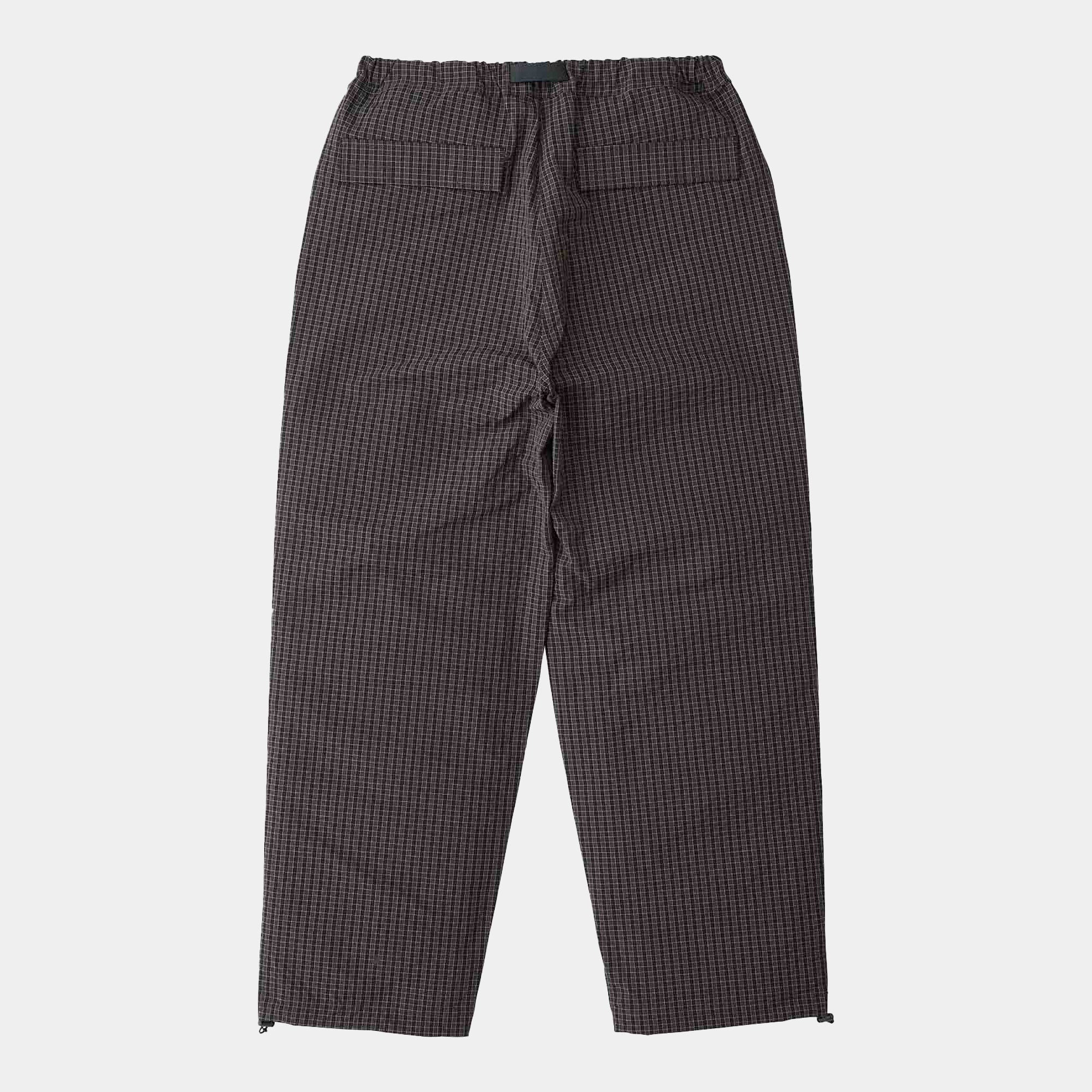 Gramicci Northside Plaid Pant - Deep Brown