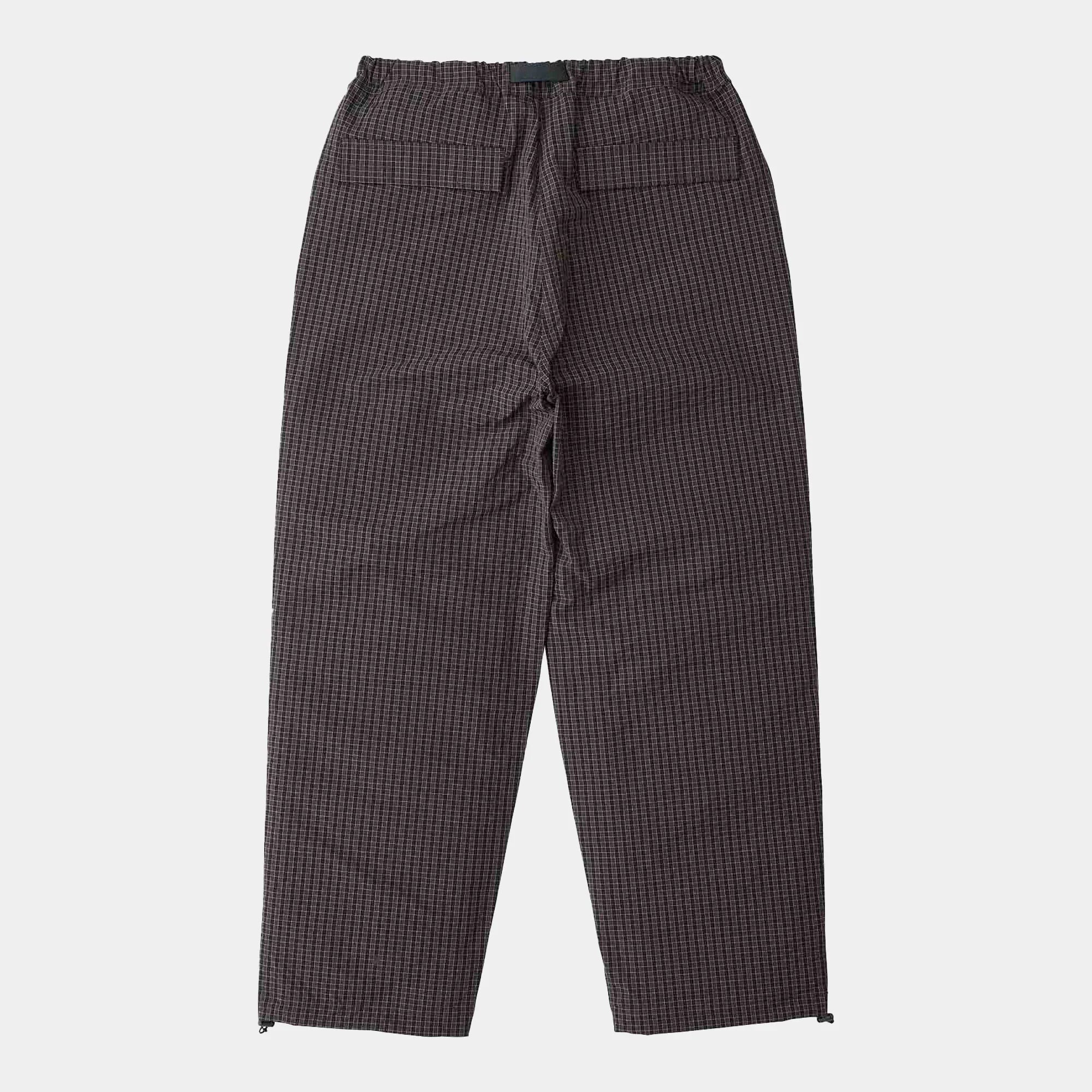Gramicci Northside Plaid Pant - Deep Brown