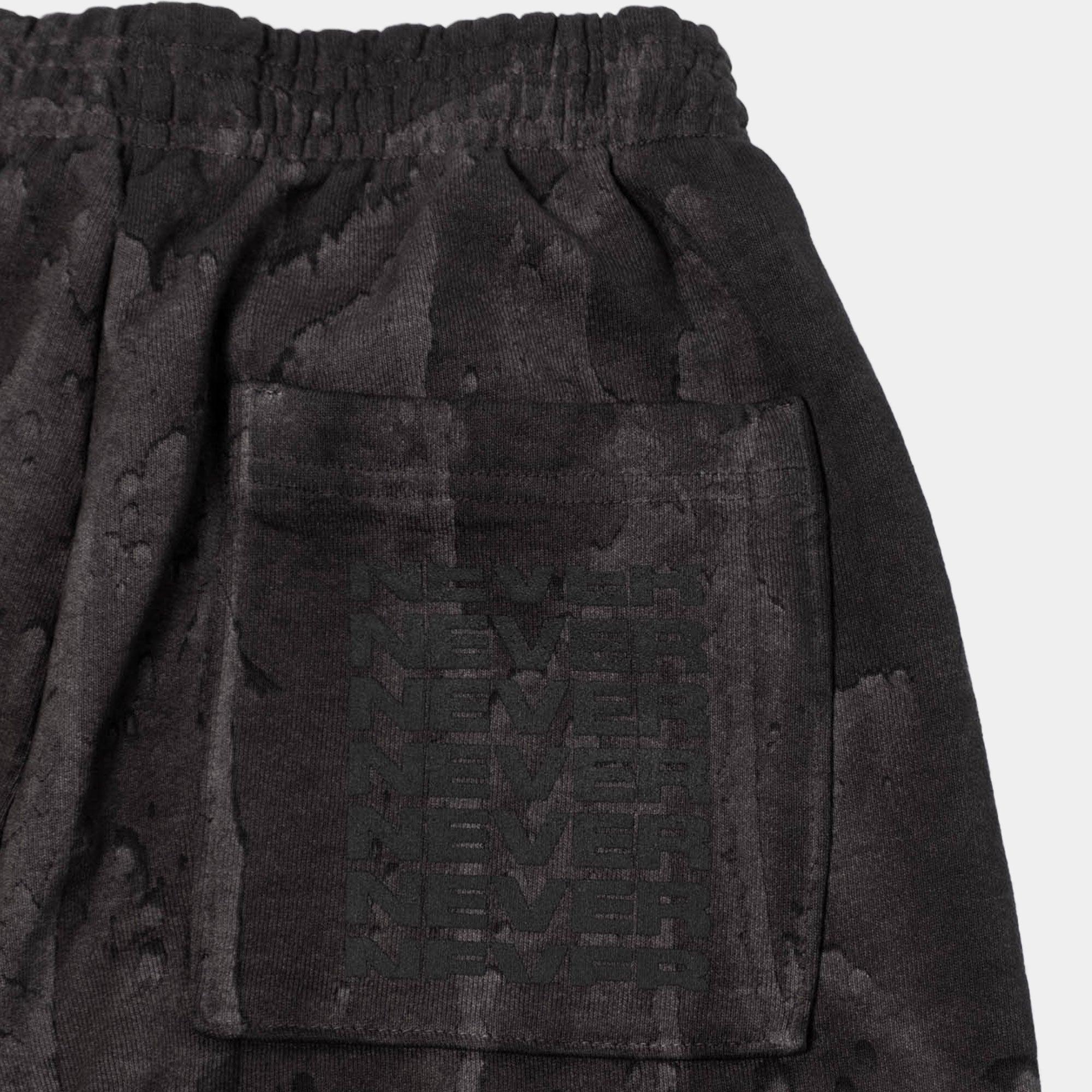 Never Never Concrète Sweatpant - Black - Never Never