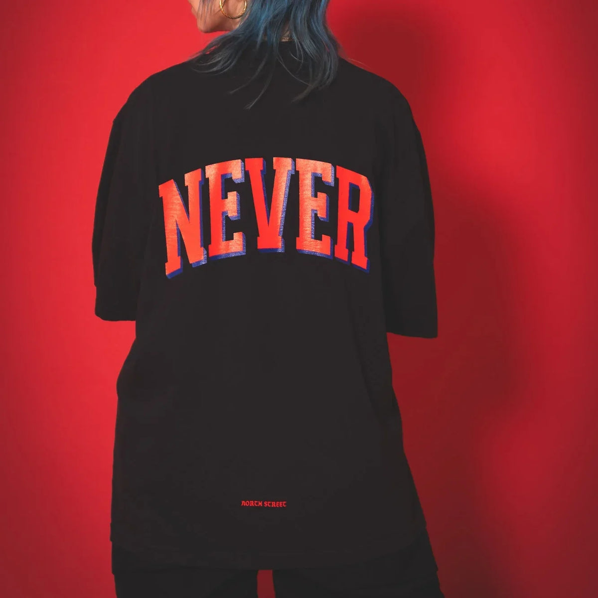 Never Never x High Society Tee - HIGH FRONT