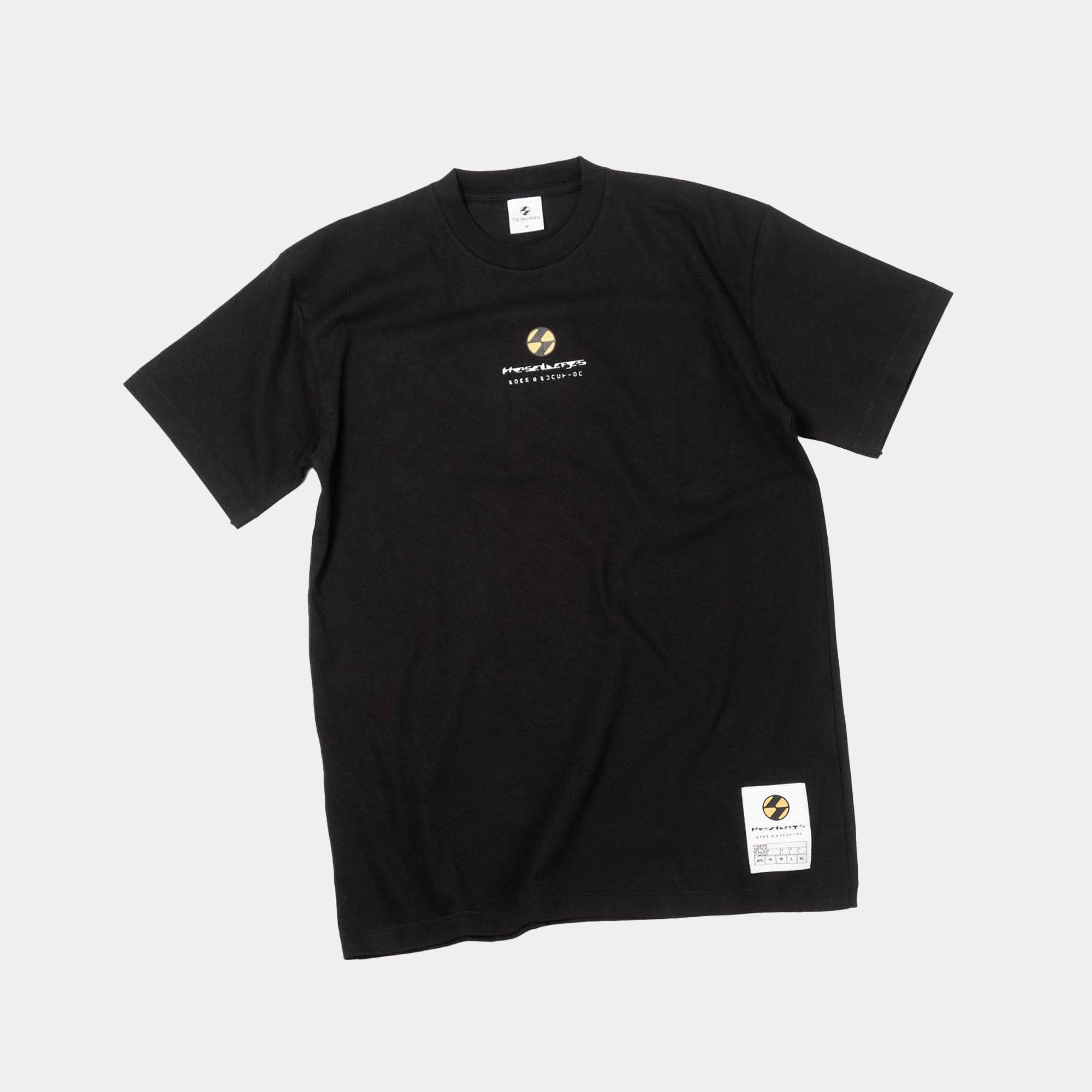The Salvages Amorph Logo T-Shirt - Black - Never Never