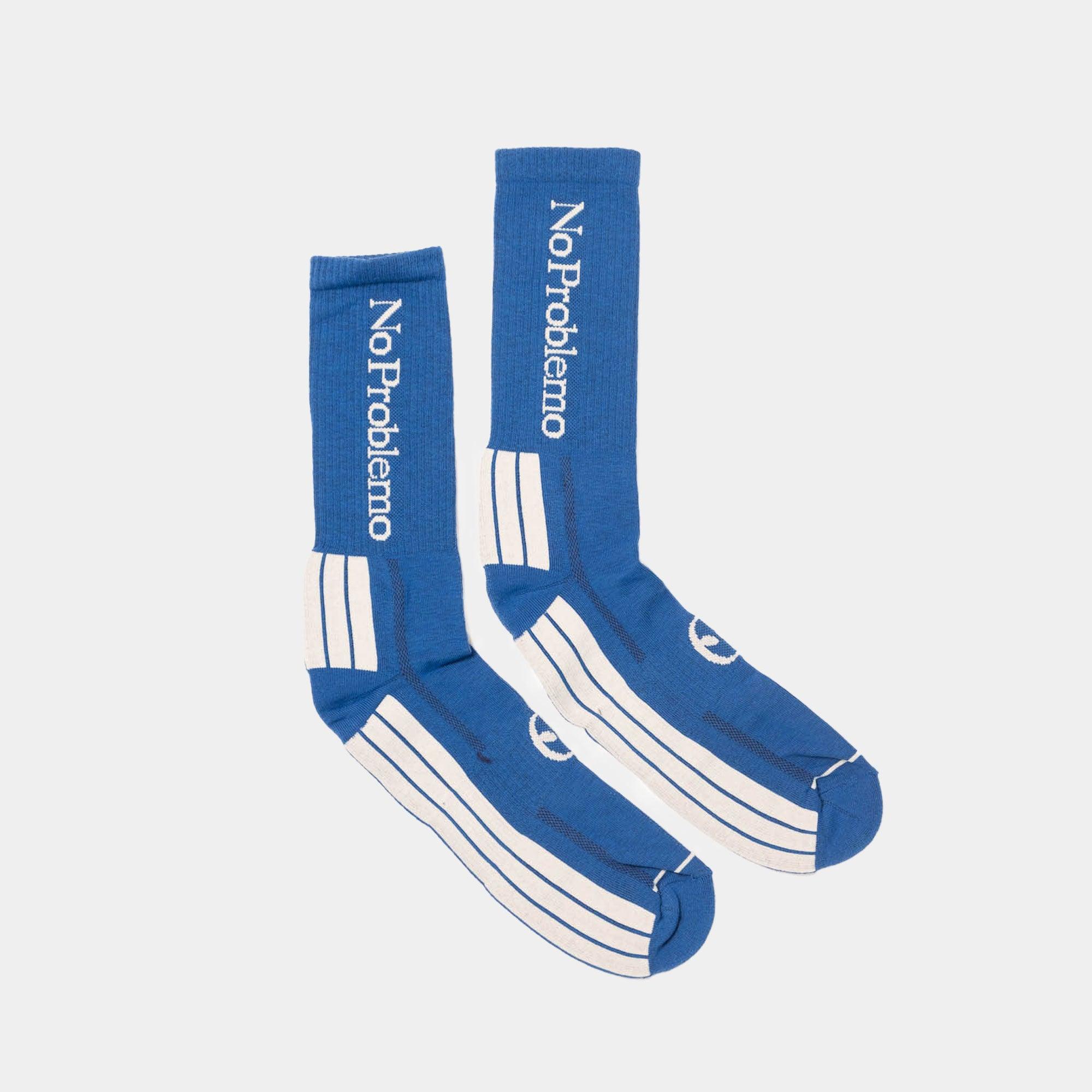 No Problemo Sock - Blue - Never Never