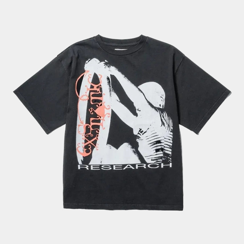 ECSTATIC Research Come Down T-Shirt - Charcoal