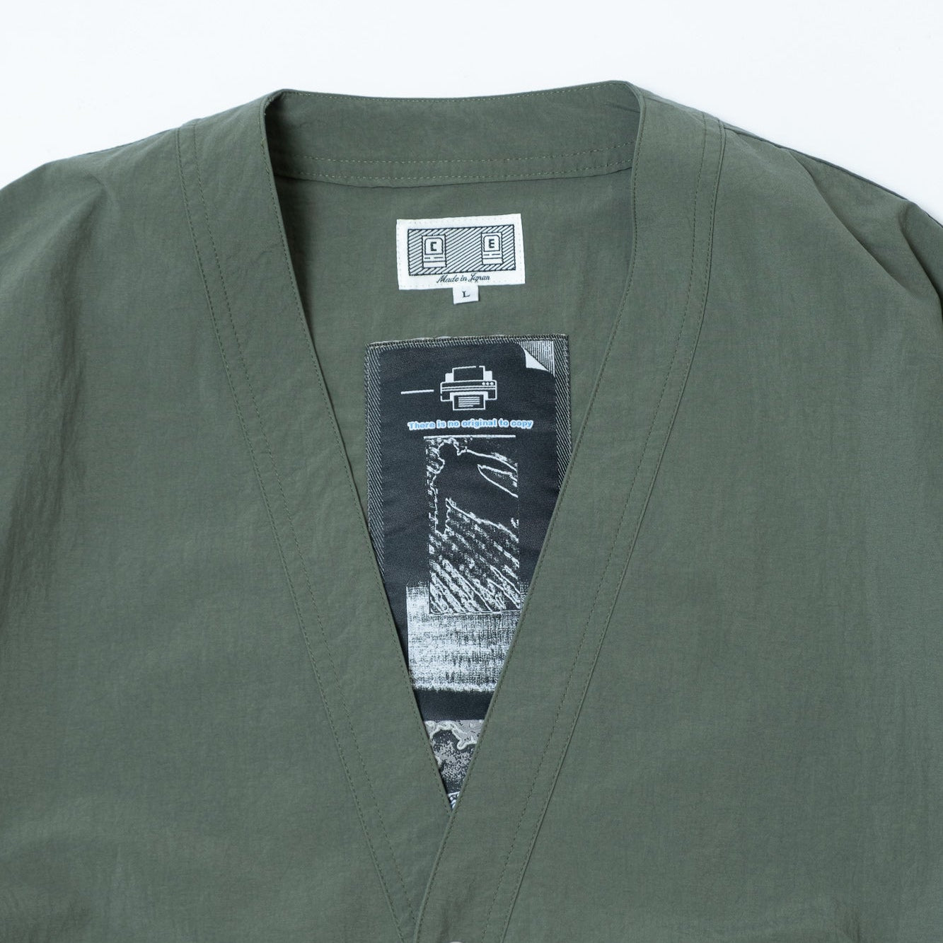 Cav Empt Nylon Cardigan - Green