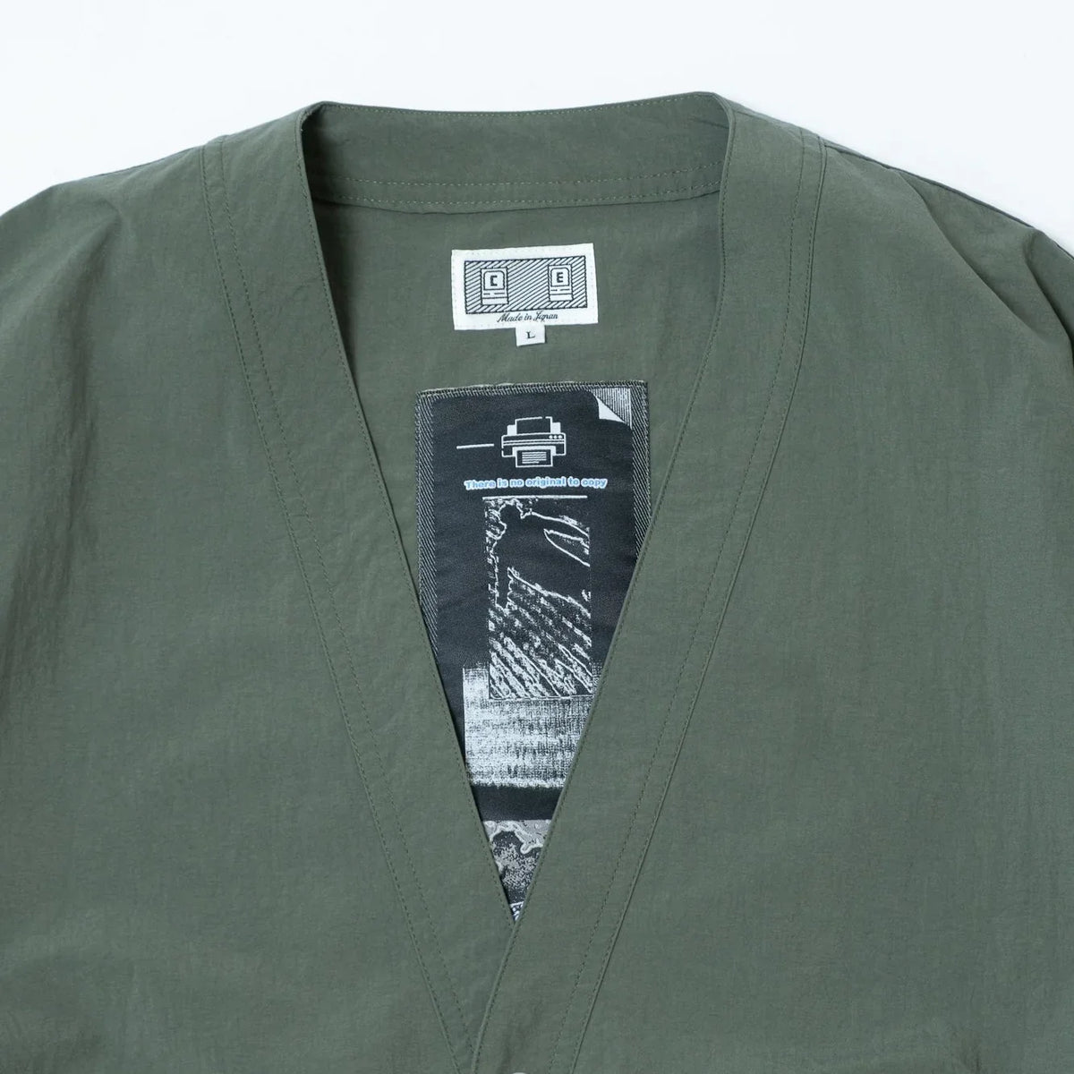 Cav Empt Nylon Cardigan - Green