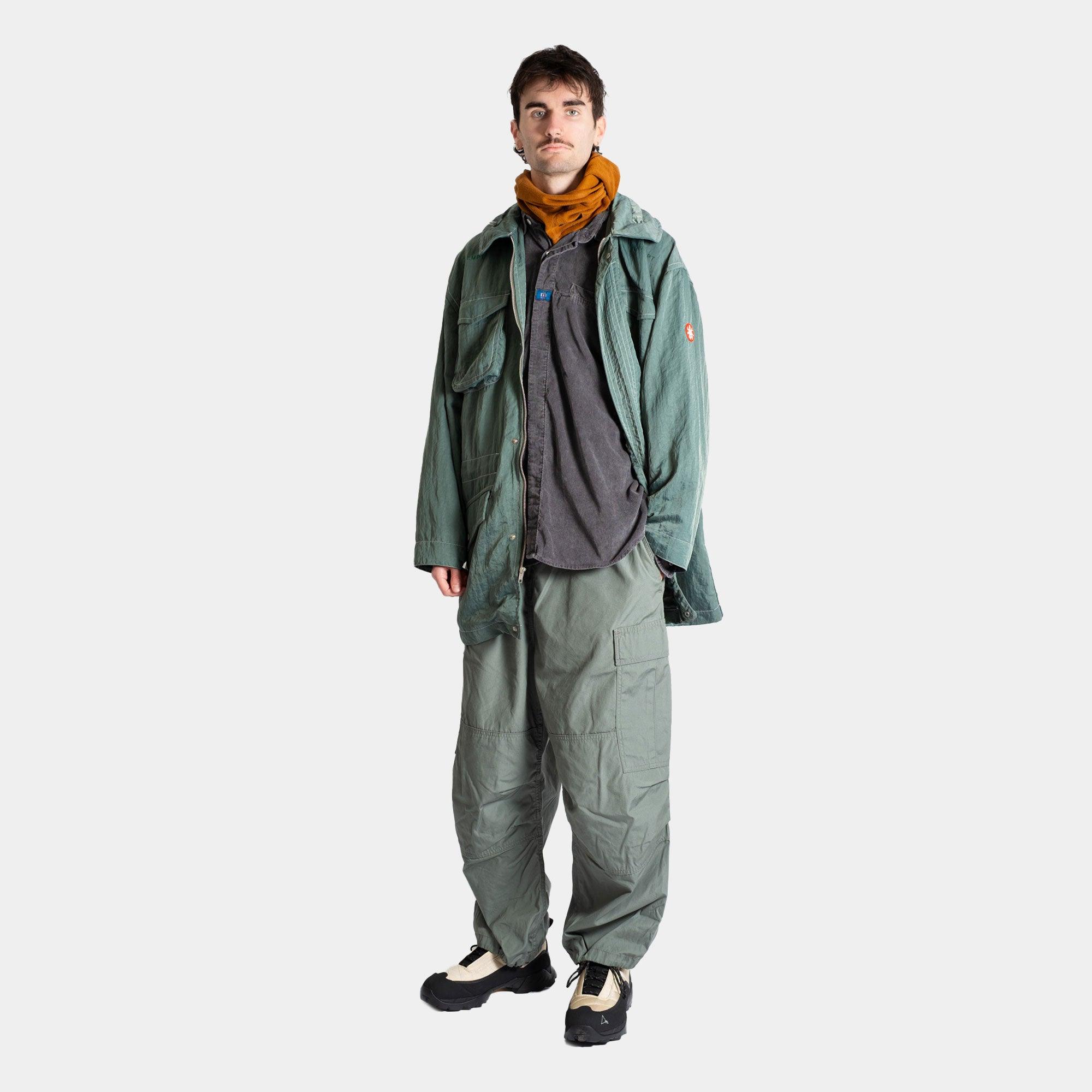 Cav Empt Nylon Field Coat - Green - Never Never