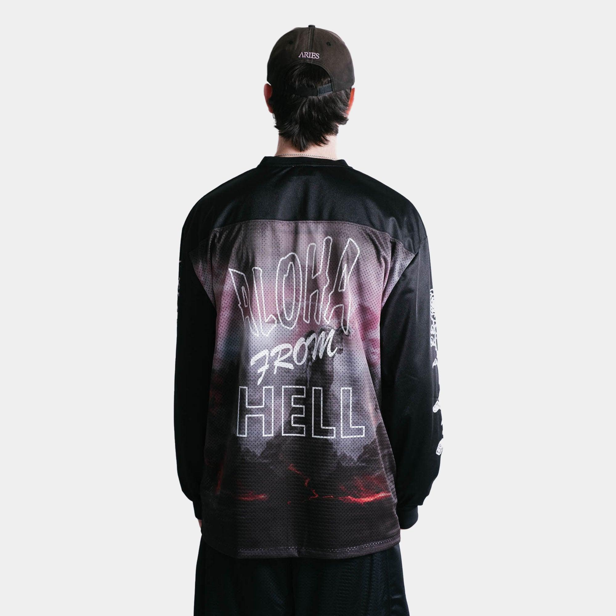 Aries Ramscape Airtex LS Tee - Multi - Never Never