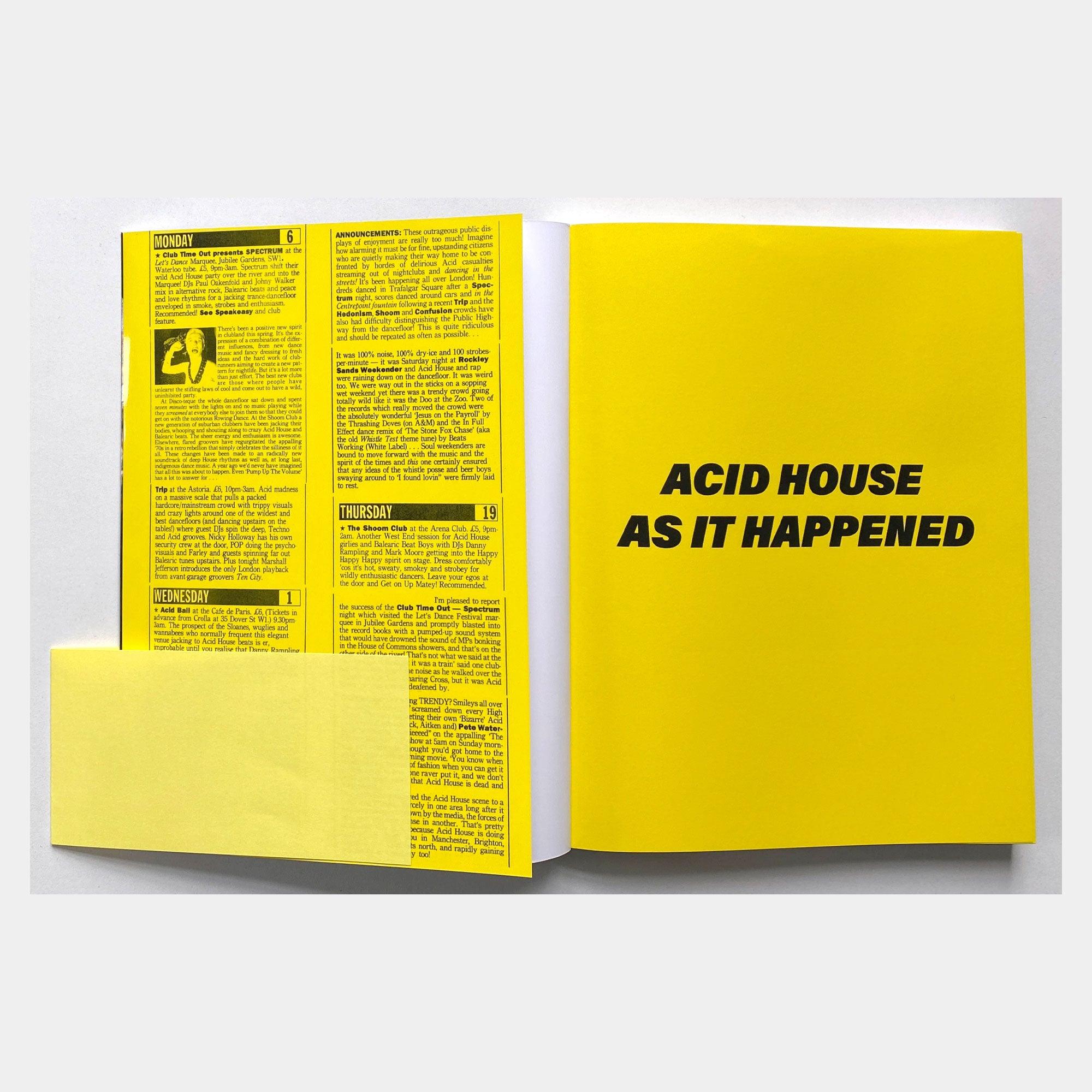 IDEA Dave Swindells Acid House As It Happened (Re)Edition - Never Never