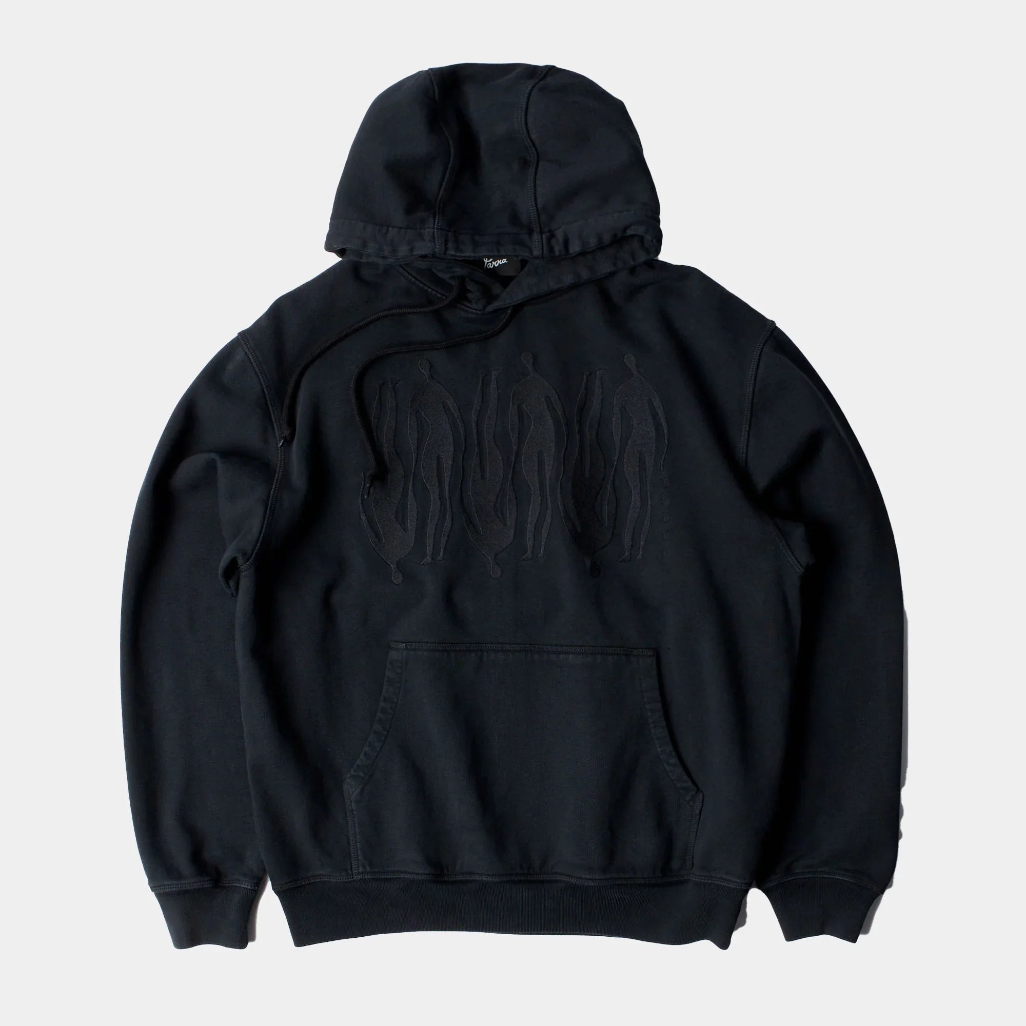 By Parra Connected Guy Hooded Sweatshirt - Black