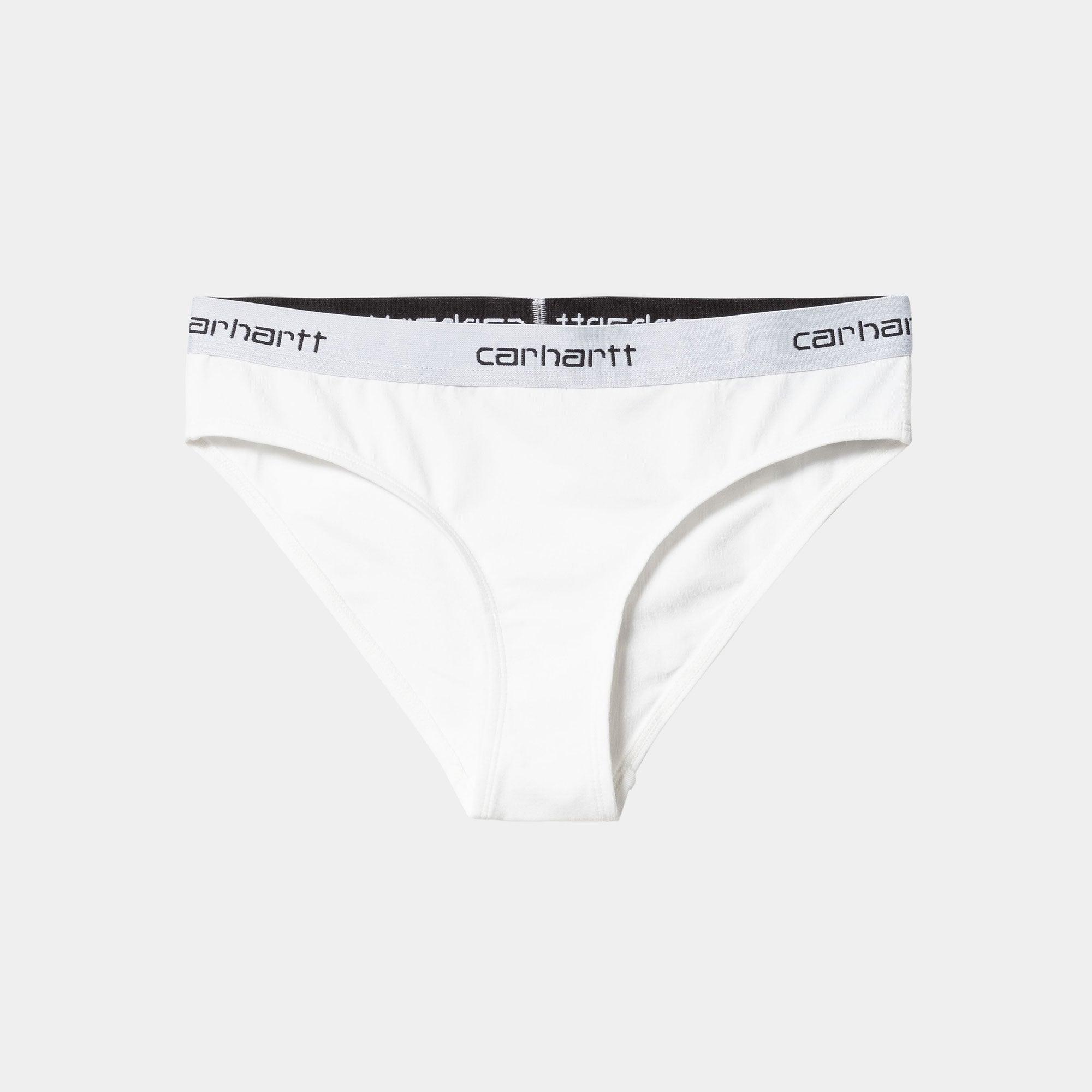 Carhartt WIP Women's Script Brief - White - Never Never