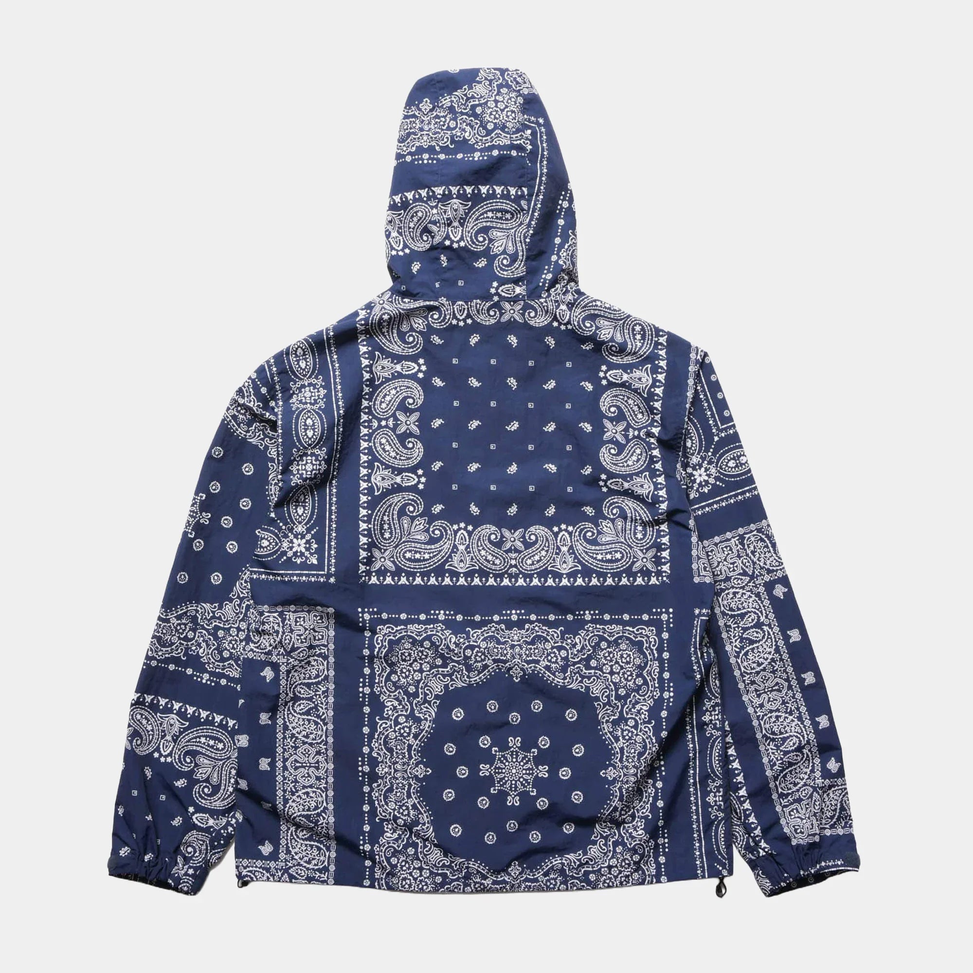F.C.Real Bristol Bandana Nylon Hooded Blouson Jacket - Navy