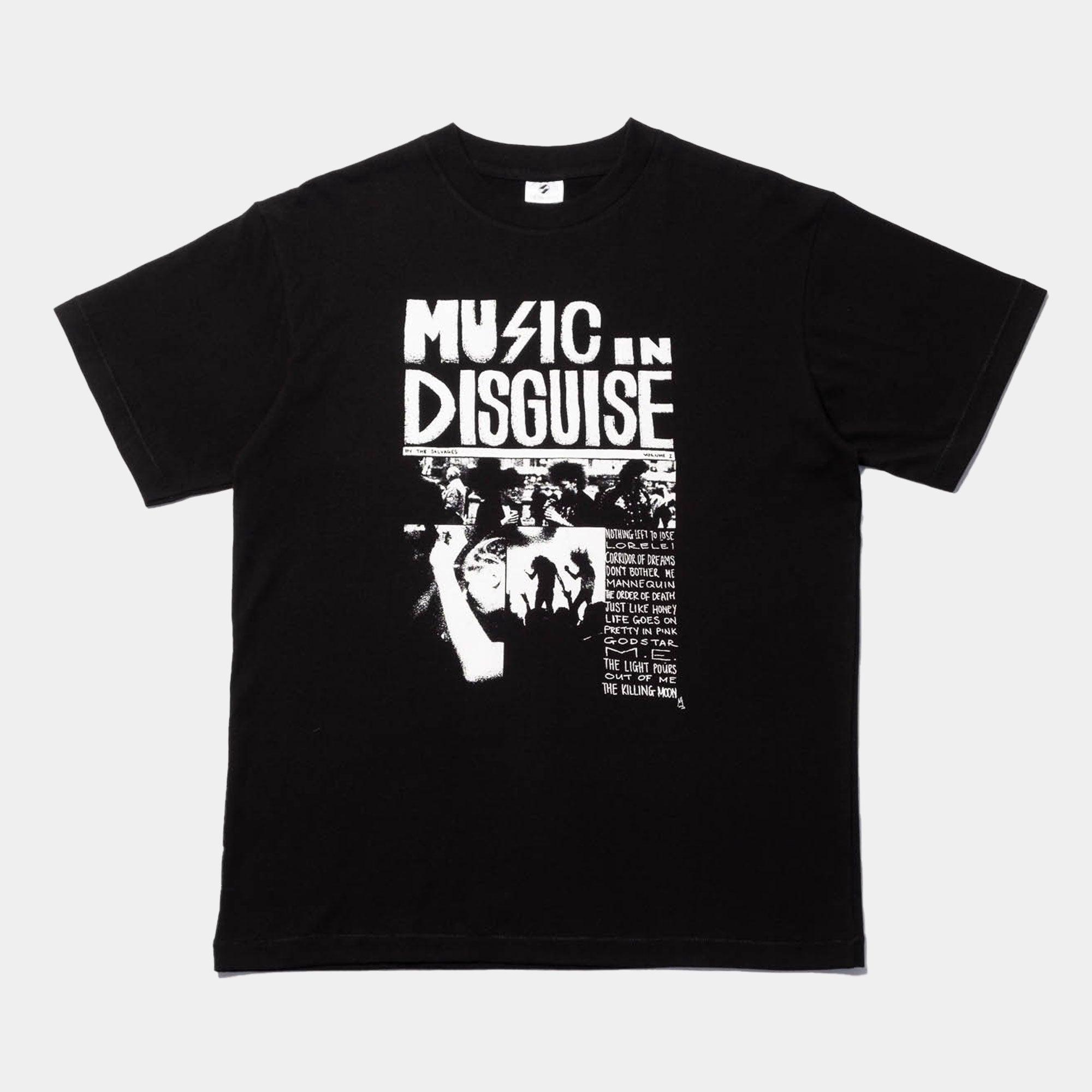 The Salvages Music In Disguise Vol I T-Shirt - Black - Never Never