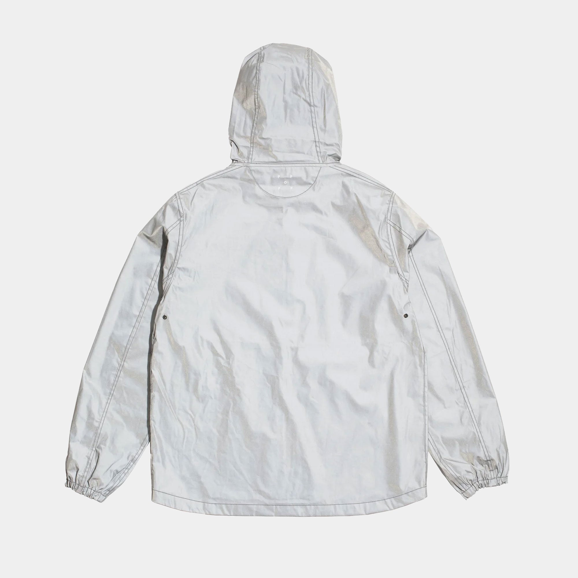 Pop Trading Company Reversible Tech Jacket - Anthracite/Reflective