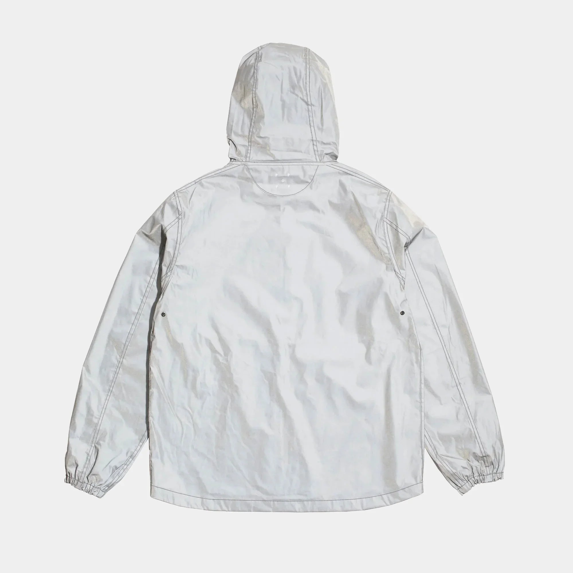 Pop Trading Company Reversible Tech Jacket - Anthracite/Reflective
