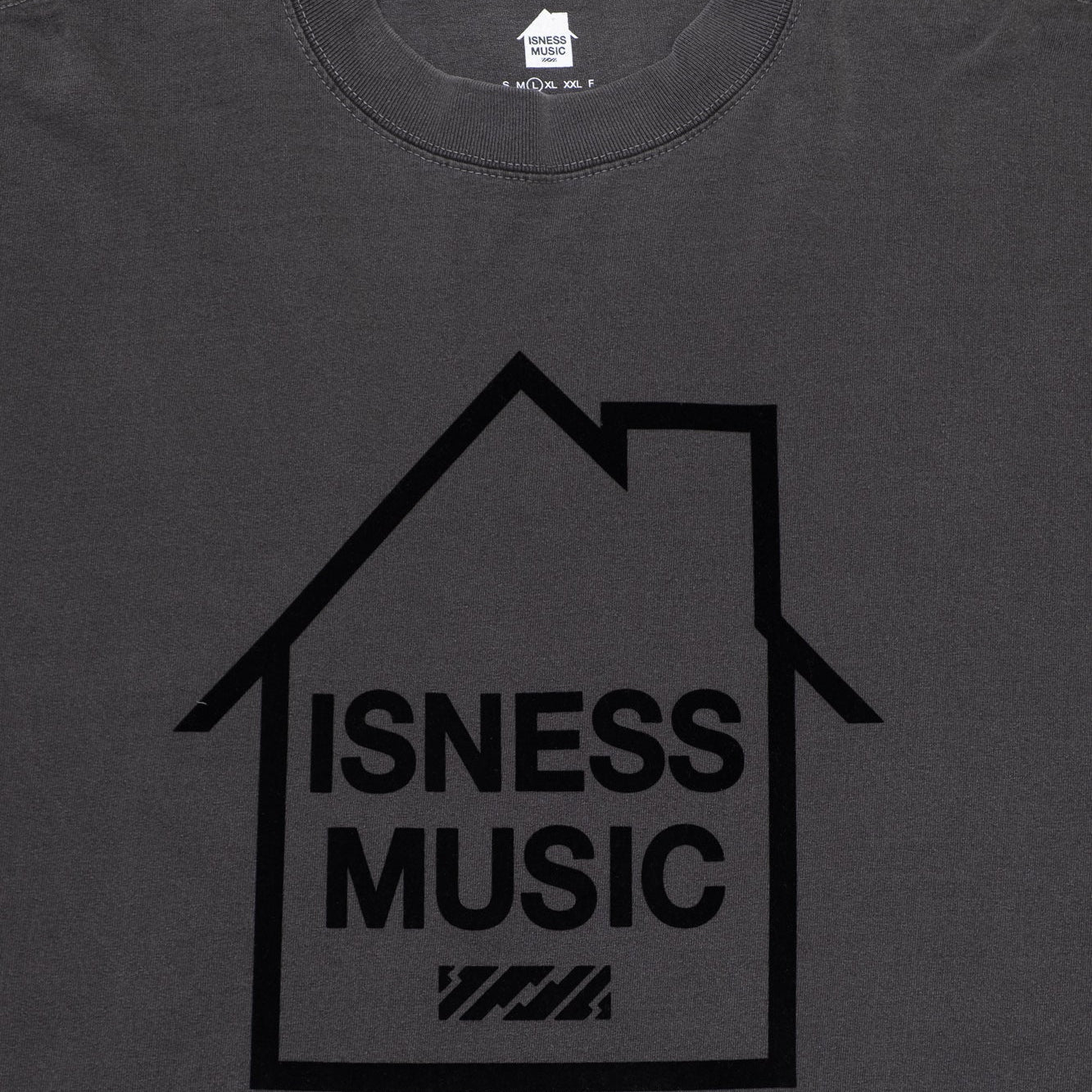 is-ness Logo Tee - Sumi Charcoal