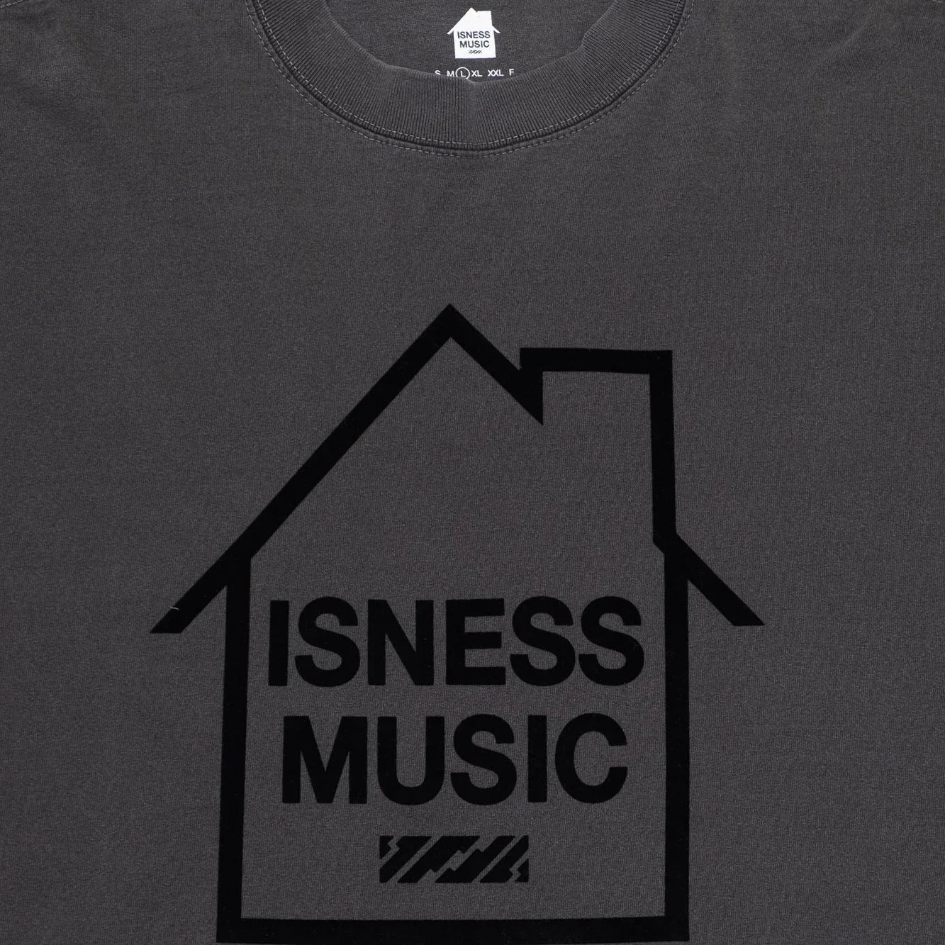 is-ness Logo Tee - Sumi Charcoal