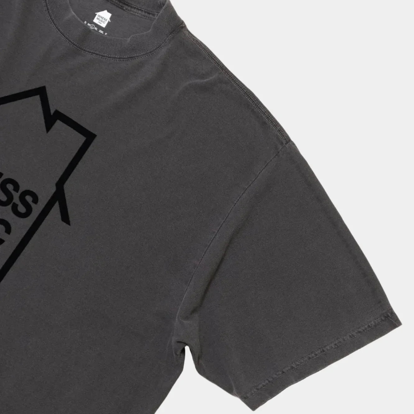 is-ness Logo Tee - Sumi Charcoal
