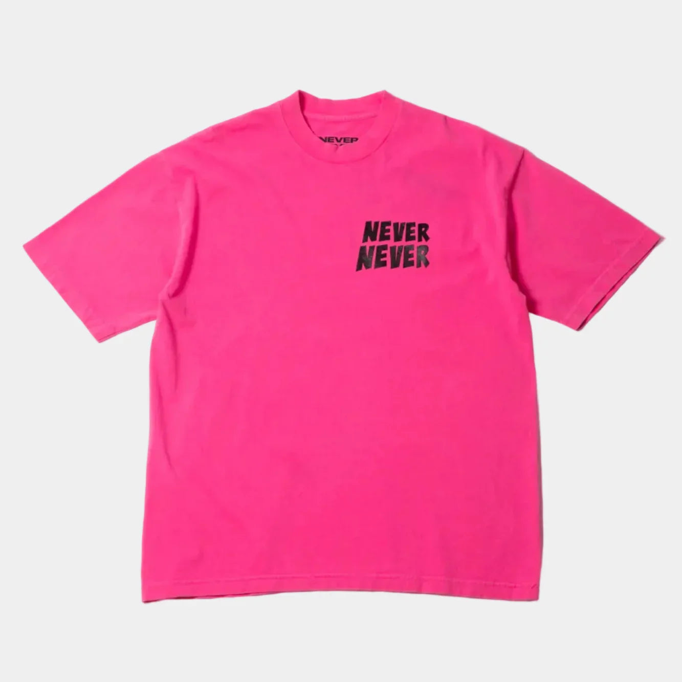 Never Never The Dude Tee - Lotus Pink